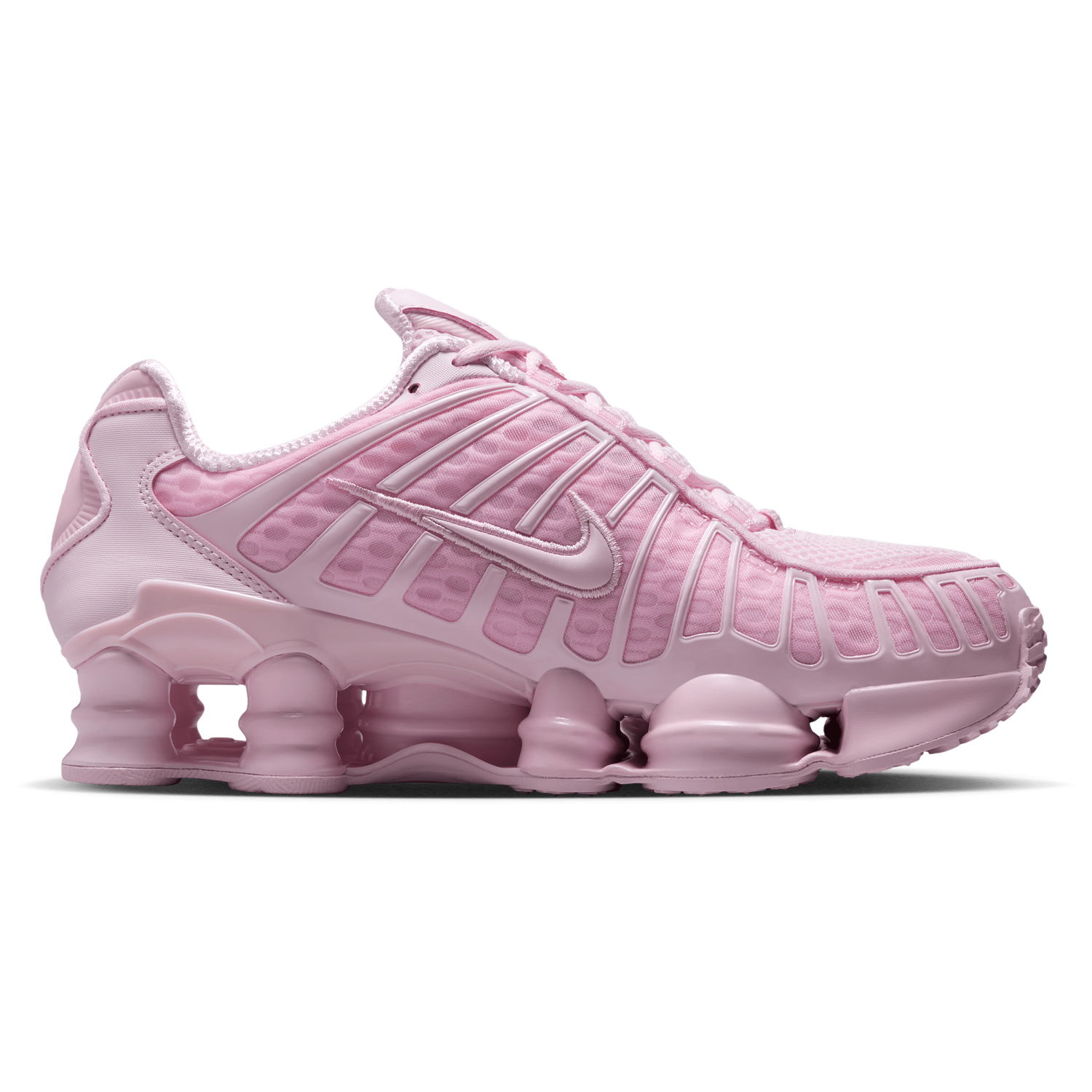 Nike Shox TL - Women's - Mtlc Silver/Pink Foam/Pink Foam