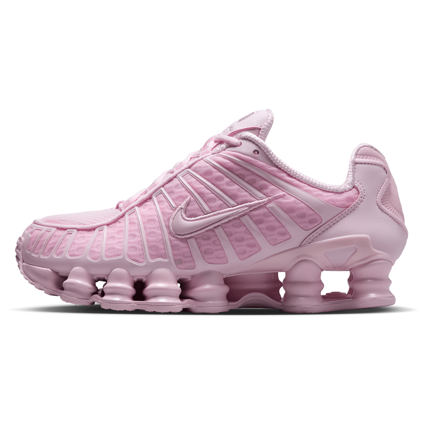 Nike Shox TL - Women's - Mtlc Silver/Pink Foam/Pink Foam