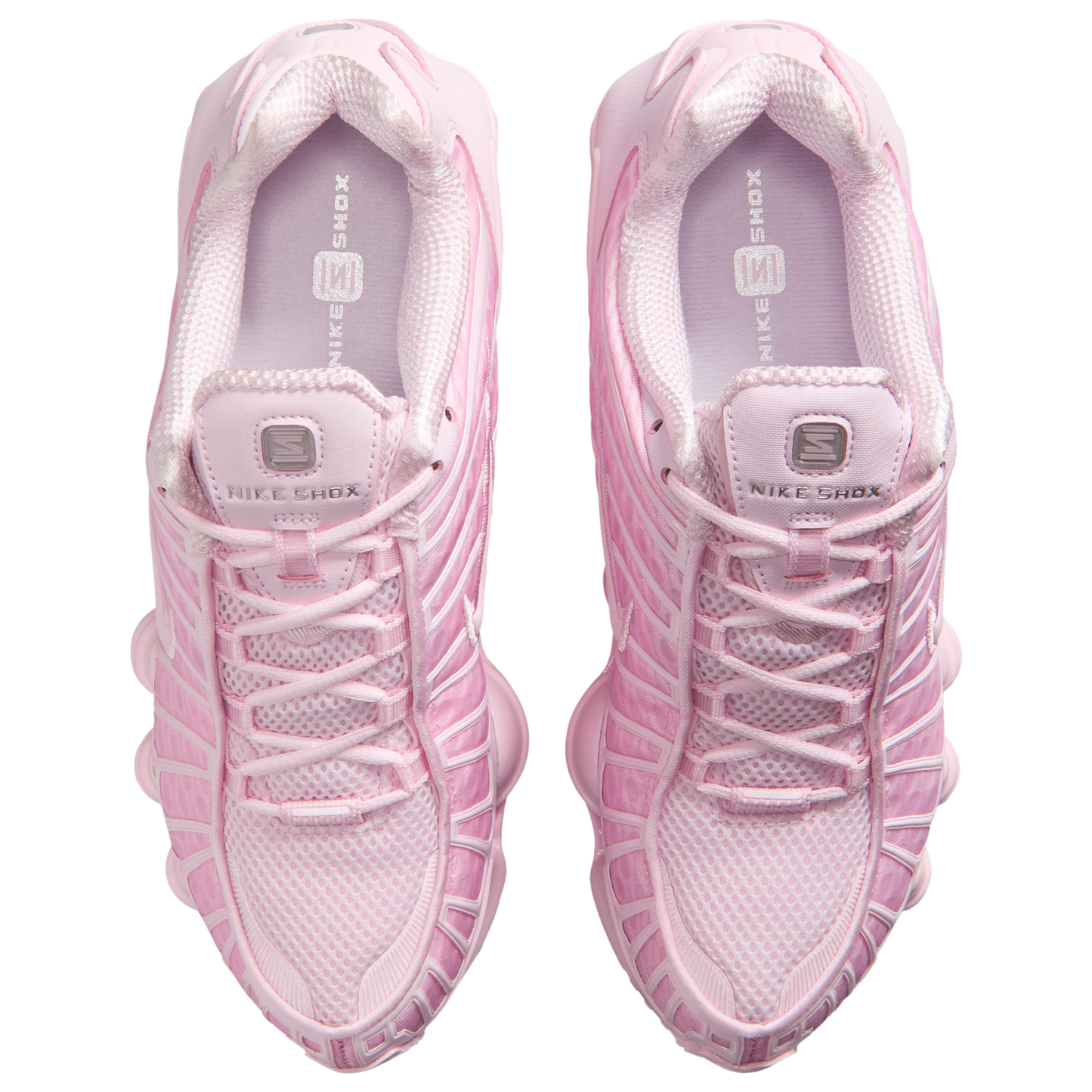Nike Shox TL - Women's - Mtlc Silver/Pink Foam/Pink Foam