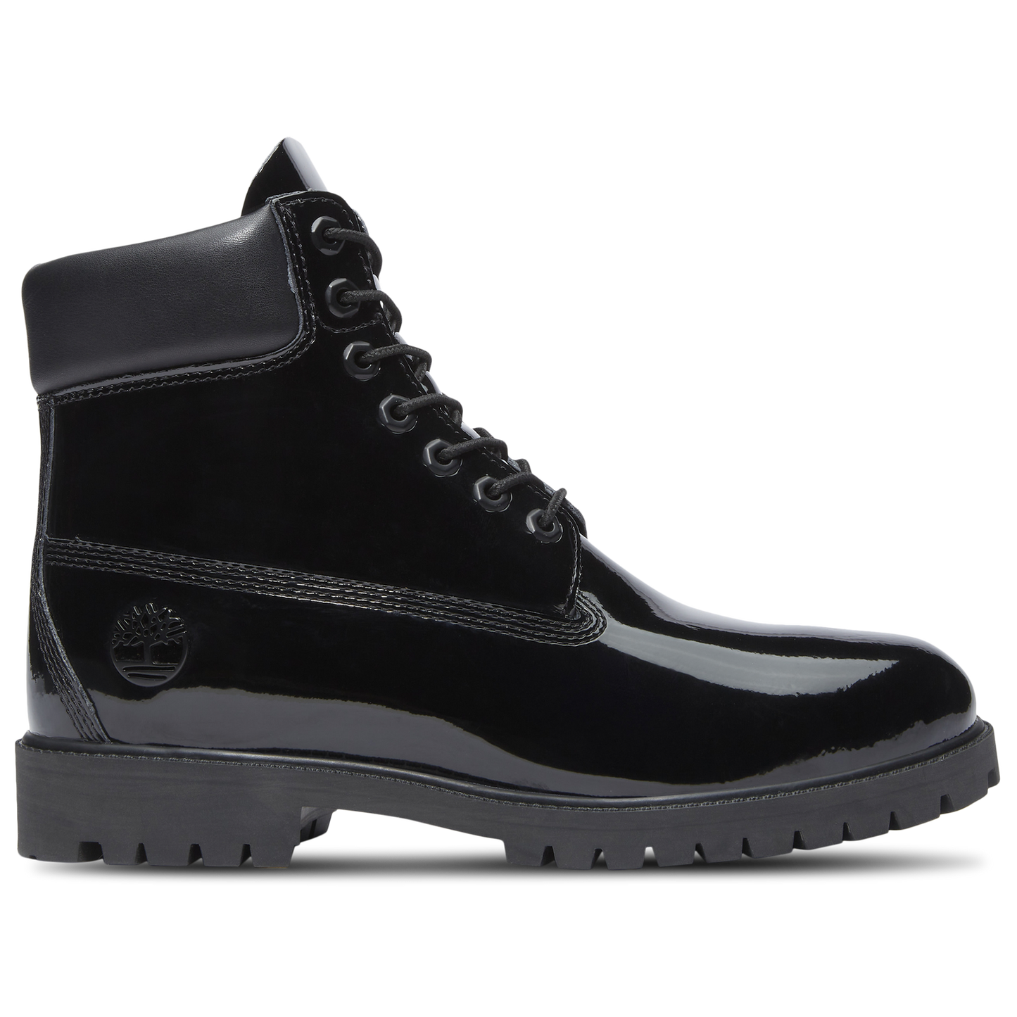 Timberland 6" Premium Waterproof Patent Boots - Men's - Black