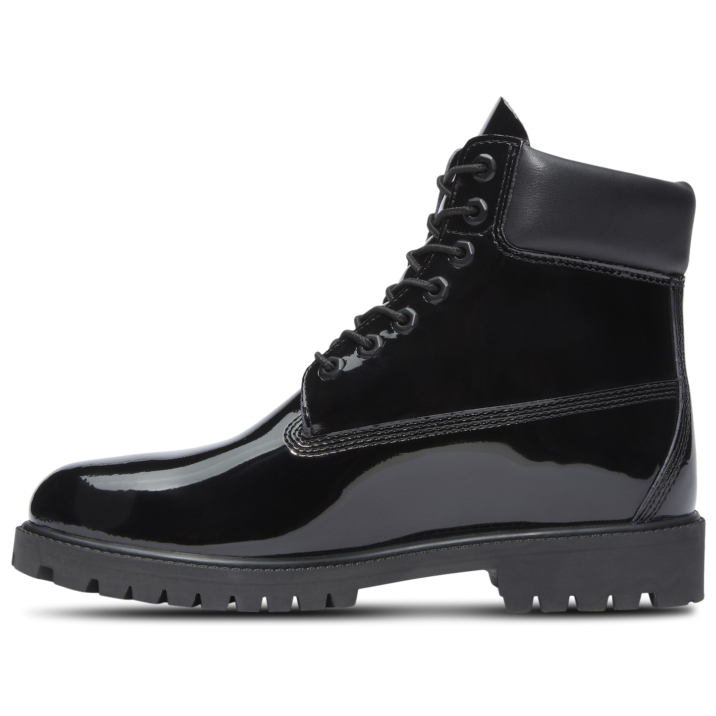 Timberland 6" Premium Waterproof Patent Boots - Men's - Black