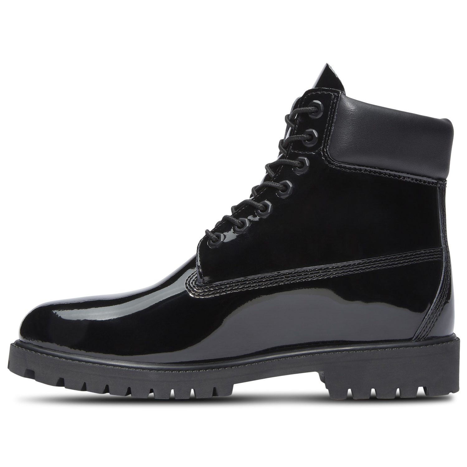 Timberland 6" Premium Waterproof Patent Boots - Men's - Black