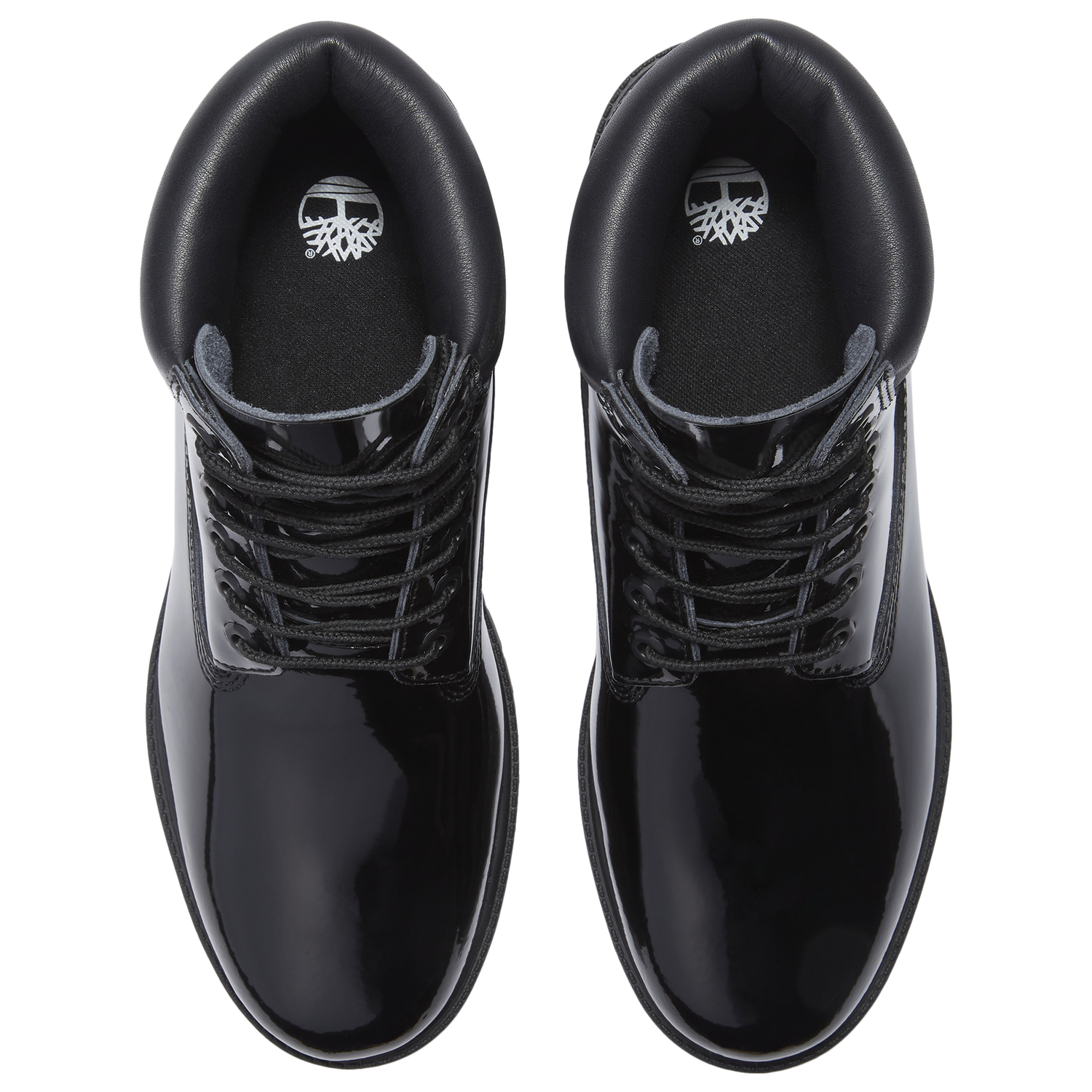Timberland 6" Premium Waterproof Patent Boots - Men's - Black