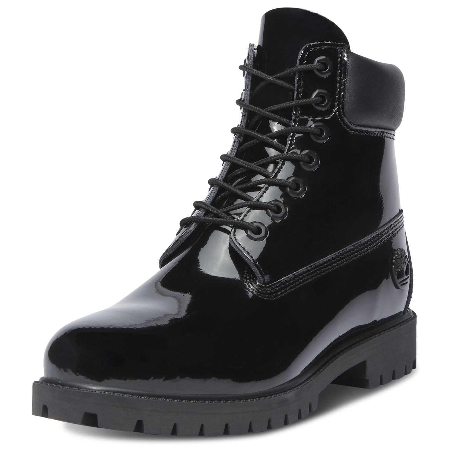 Timberland 6" Premium Waterproof Patent Boots - Men's - Black