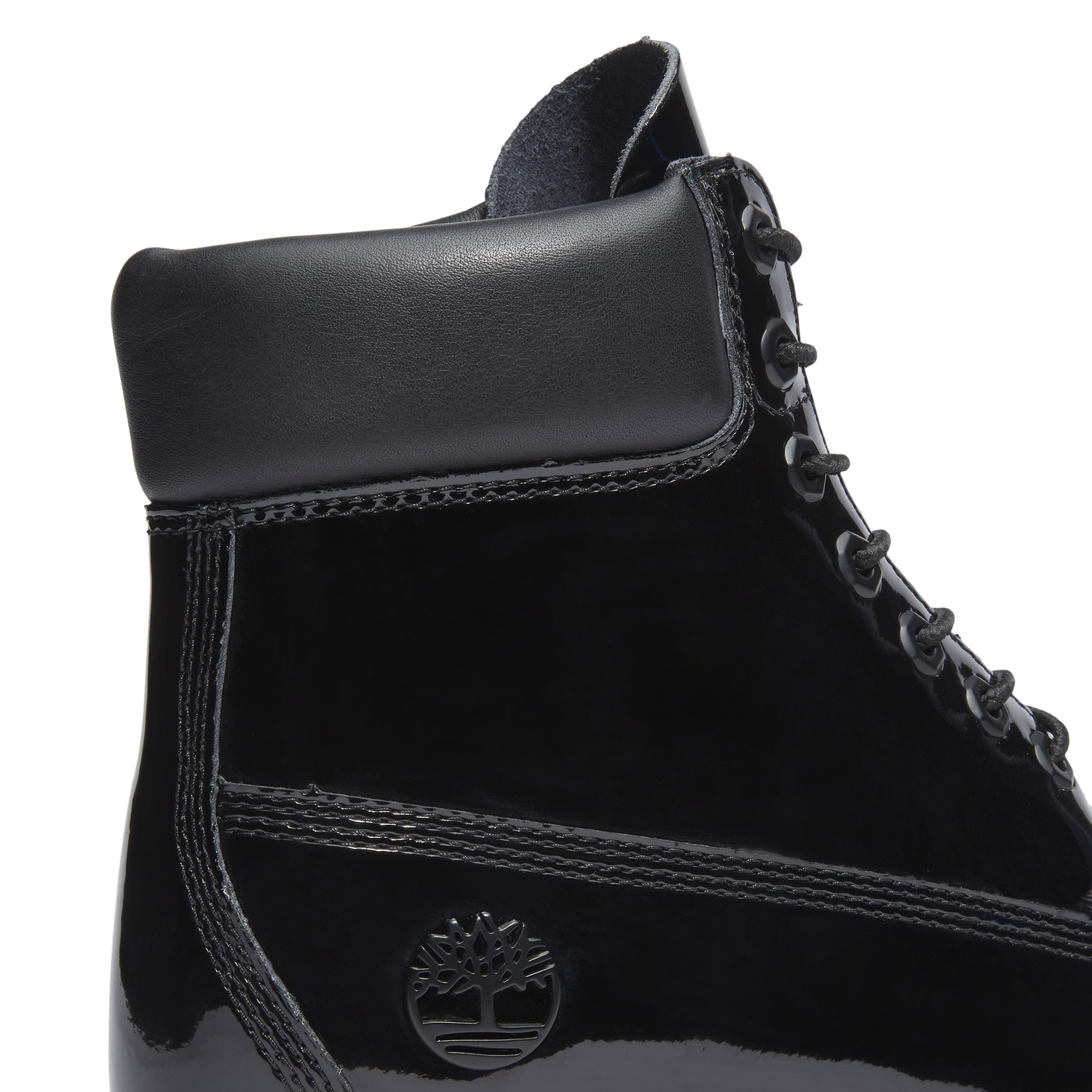 Timberland 6" Premium Waterproof Patent Boots - Men's - Black