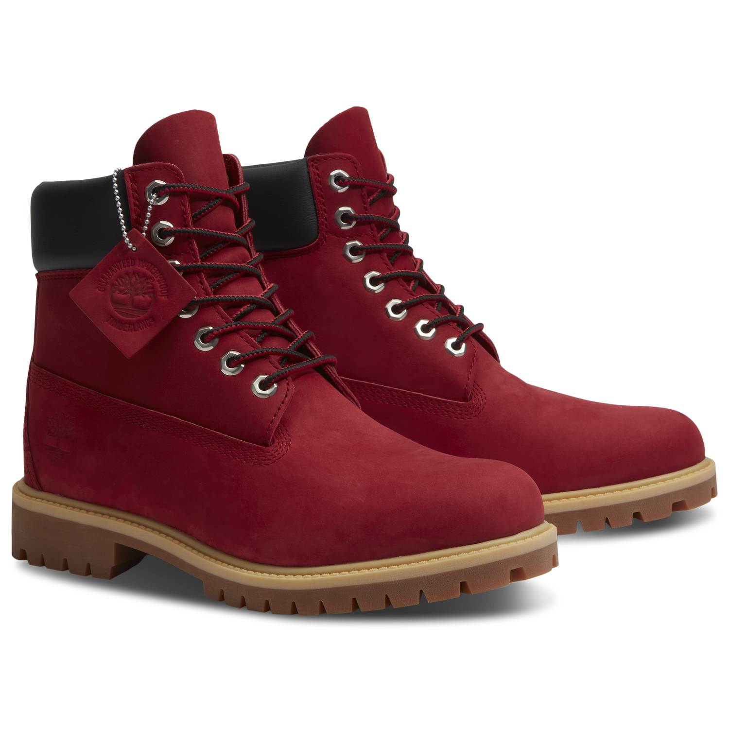 Timberland 6" Premium Waterproof Boots - Men's - Red/Dark Red
