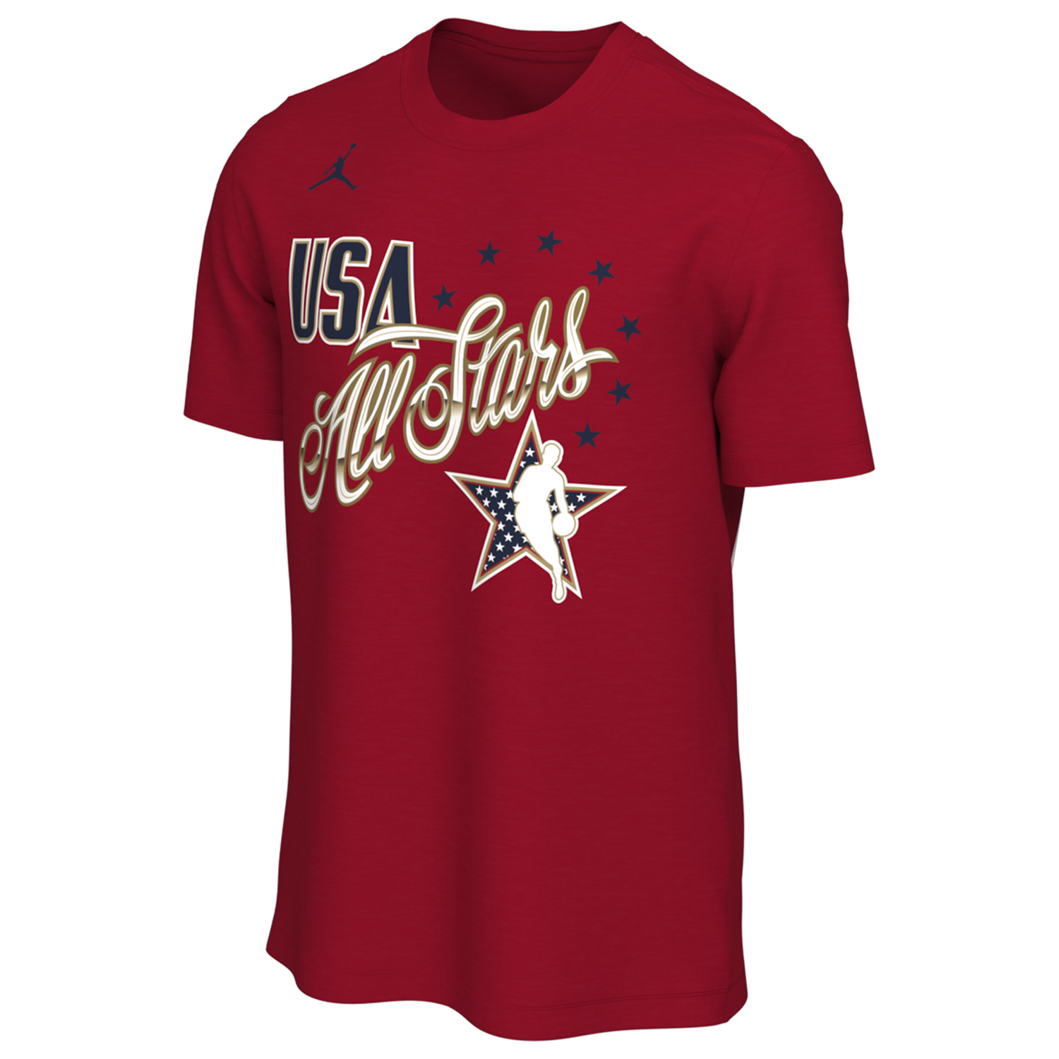 Nike N&N All Star Game QS T-Shirt - Men's - Red (A4205657)