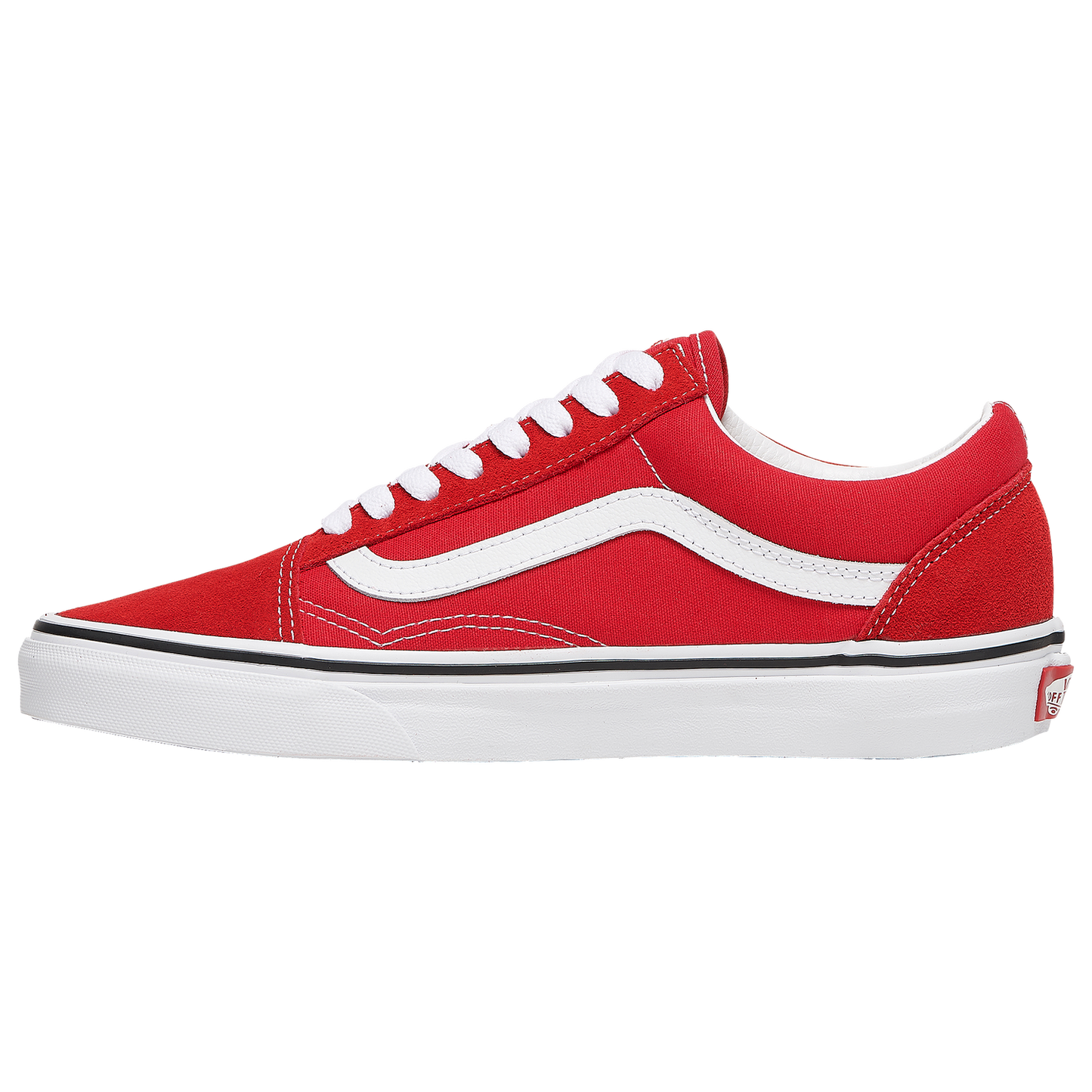 Vans Old Skool - Women's - White/Racing Red
