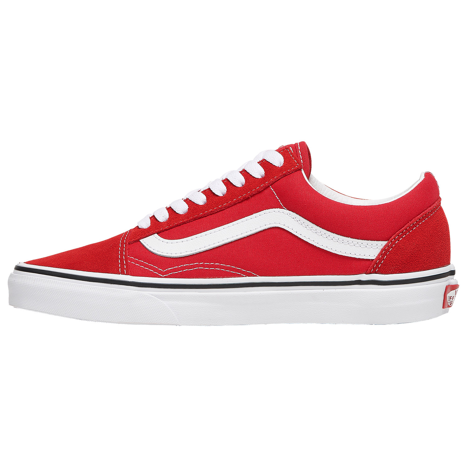 Vans Old Skool - Women's - White/Racing Red