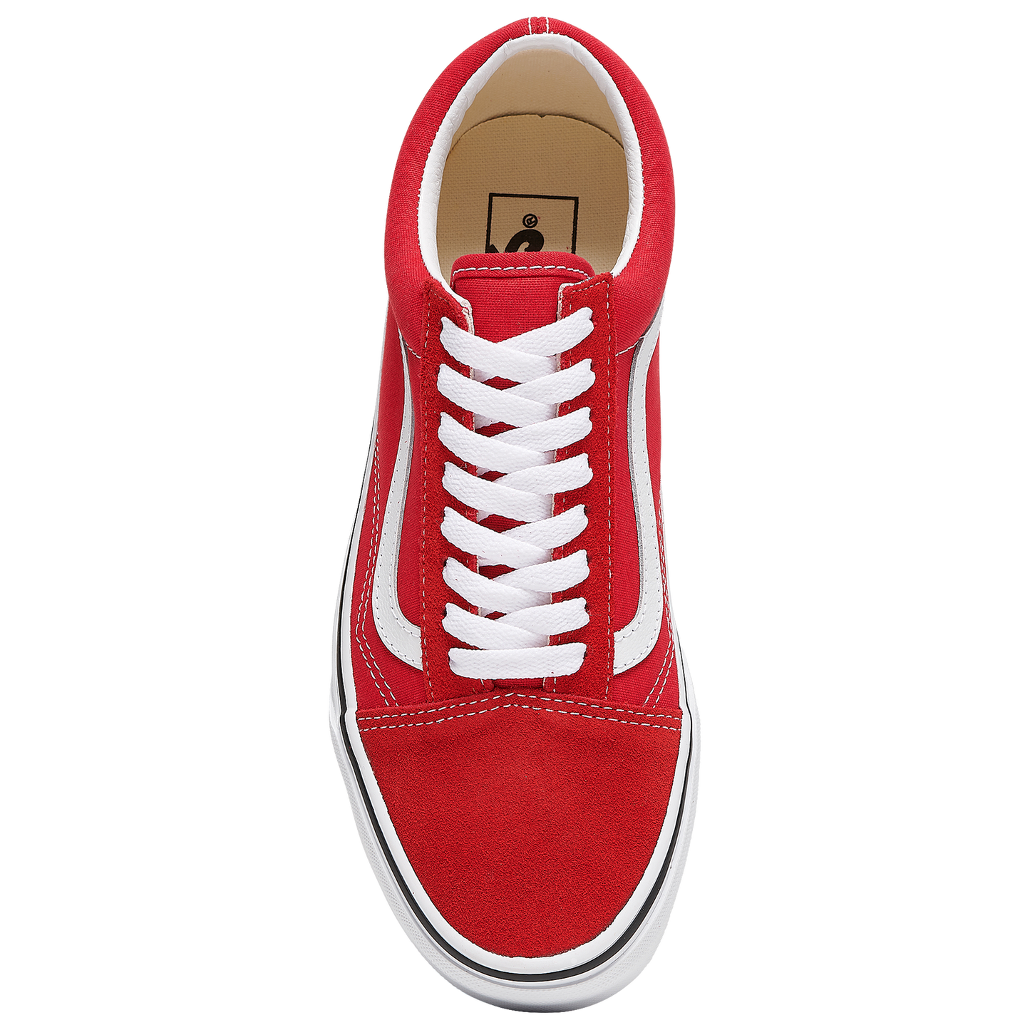 Vans Old Skool - Women's - White/Racing Red