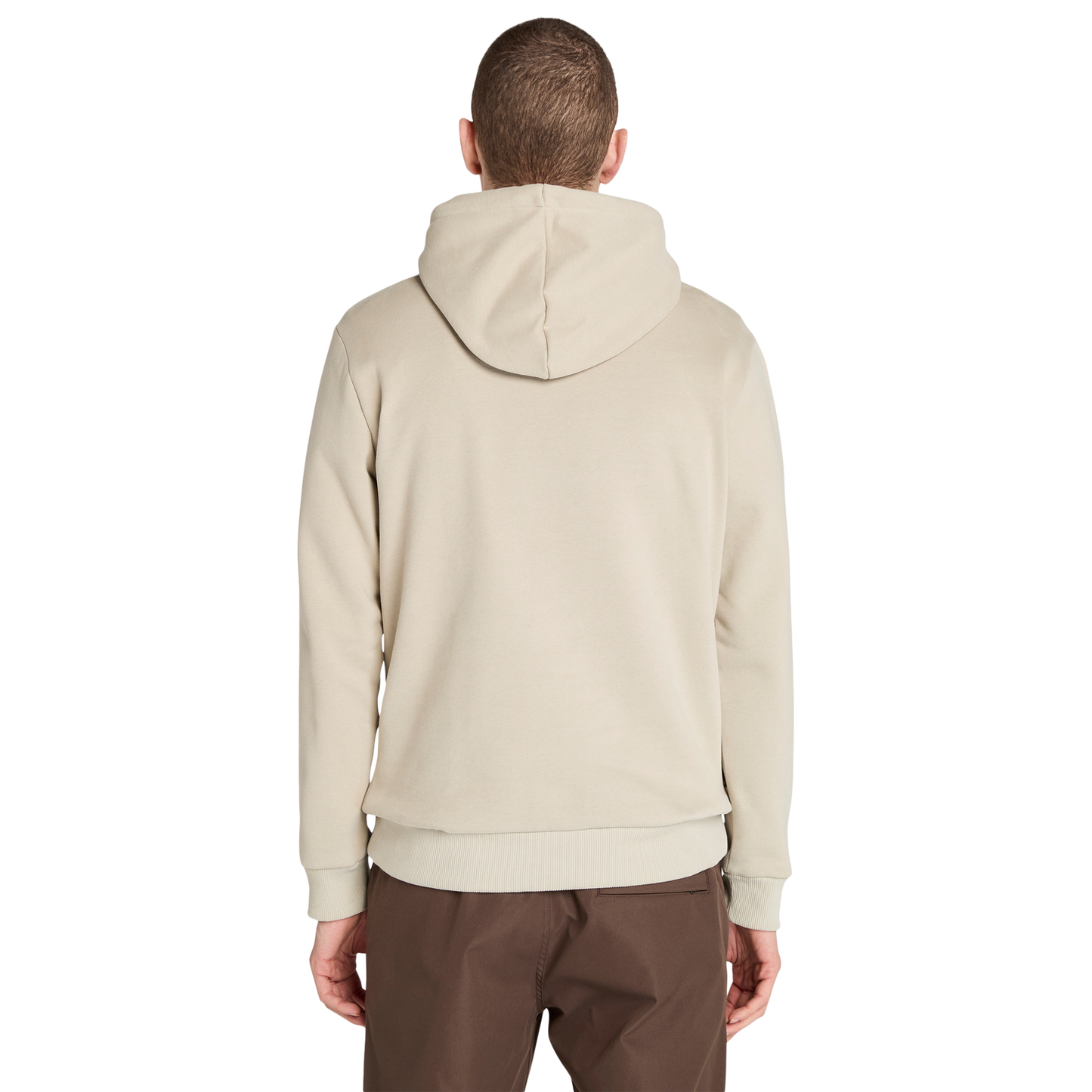Timberland Embroidered Pullover Hoodie - Men's - Tan/Island Fossil