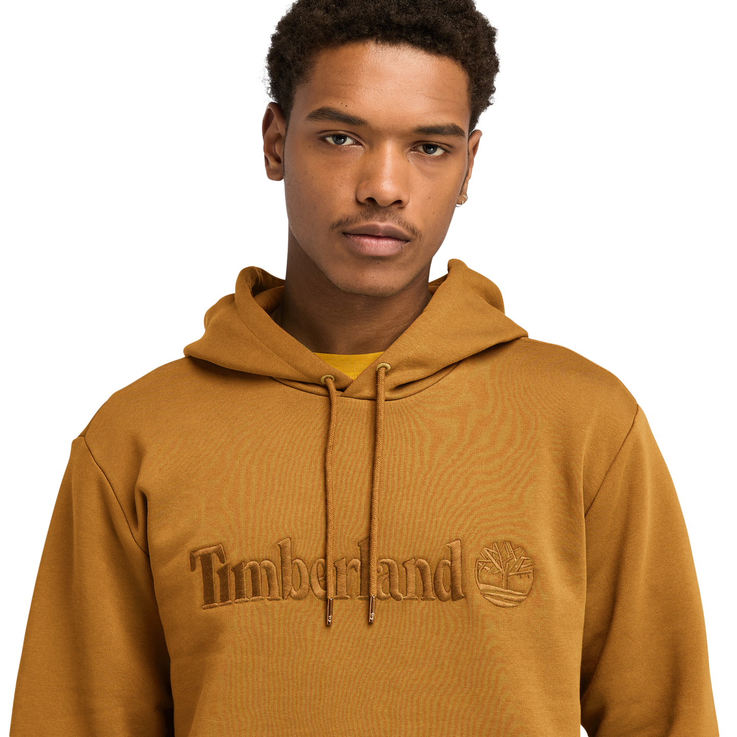 Timberland Embroidered Pullover Hoodie - Men's - Wheat/Wheat