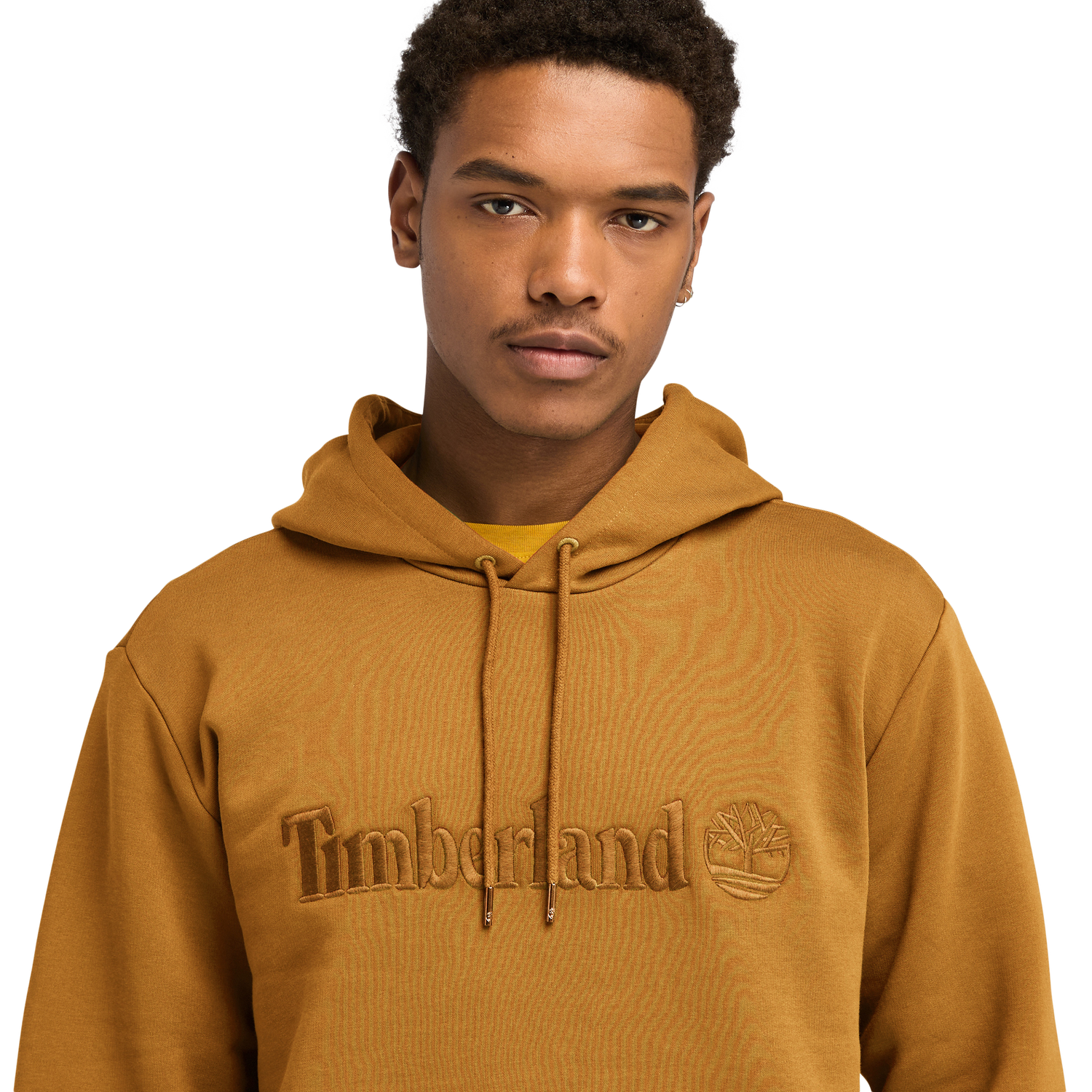 Timberland Embroidered Pullover Hoodie - Men's - Wheat/Wheat