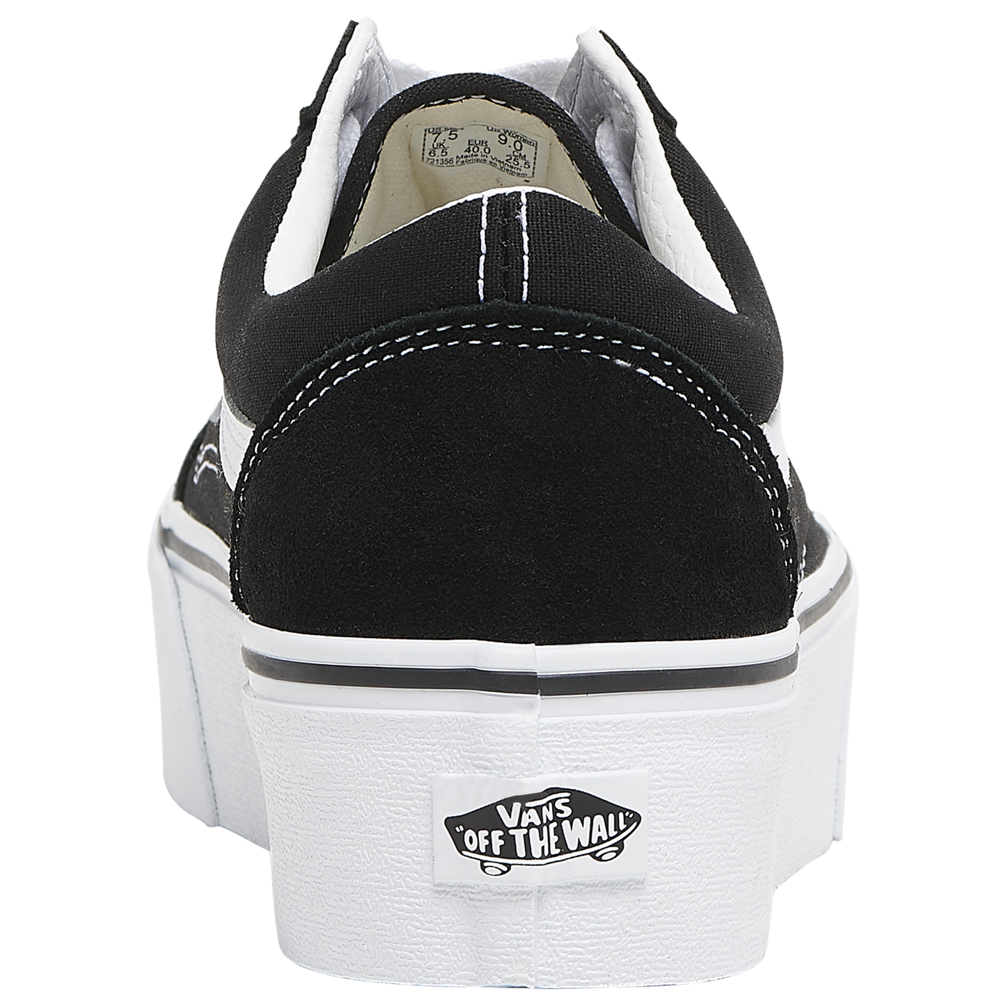 Vans Old Skool Stackform - Women's - Black/White