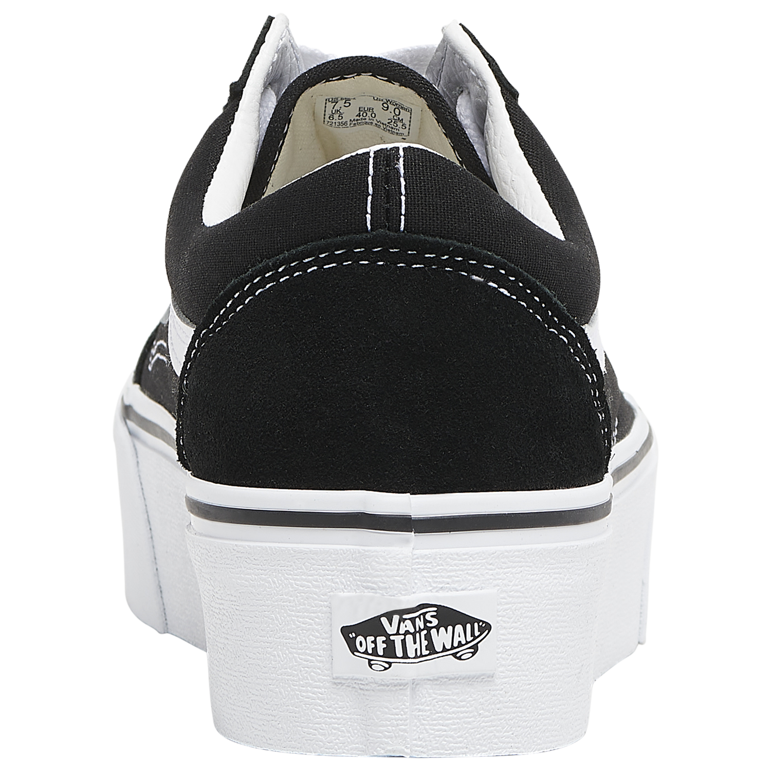 Vans Old Skool Stackform - Women's - Black/White