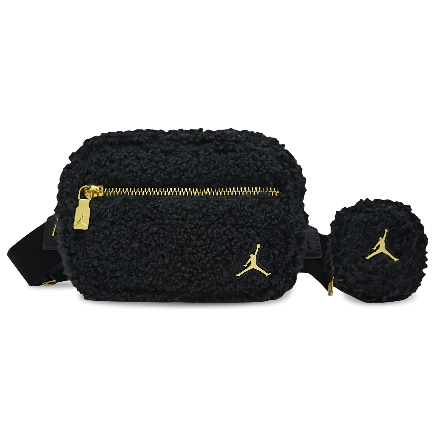 Jordan Sherpa Xbody Bag - Women's - Black/Black