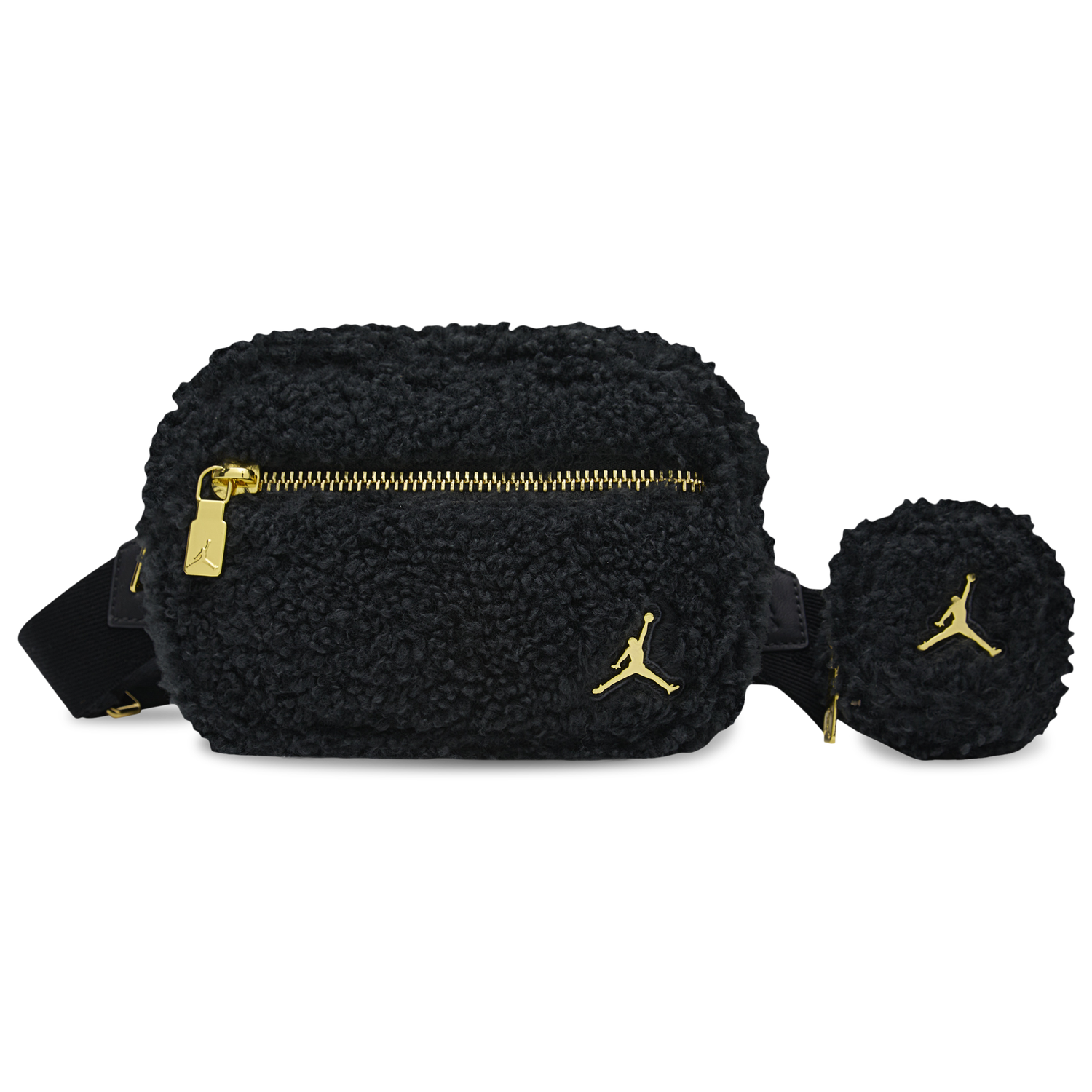 Jordan Sherpa Xbody Bag - Women's - Black/Black