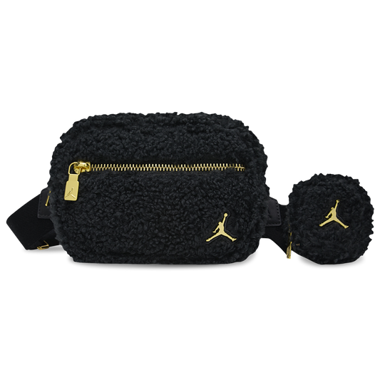 Jordan Sherpa Xbody Bag - Women's - Black/Black