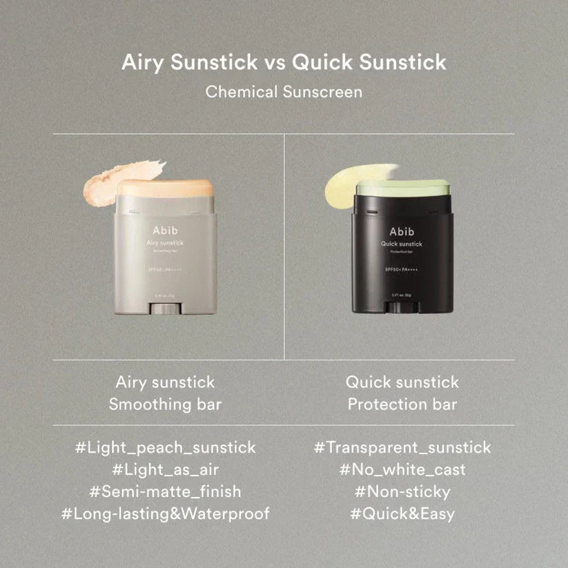 ABIB Airy Sunstick Barra Suavizante FPS50+ PA++++ - 23g - imagem 5