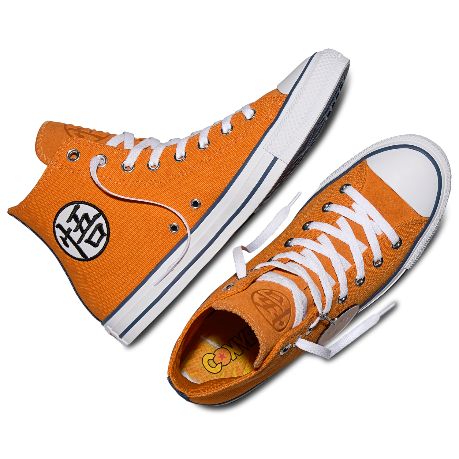 Converse All Star Hi Dragon Ball Z Goku - Men's - Orange/Blue/White