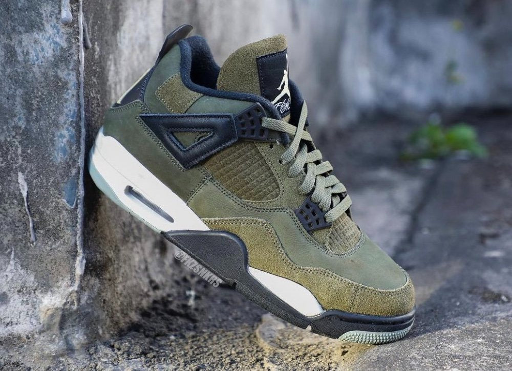 Nike Air Jordan 4 Retro SE Craft Olive