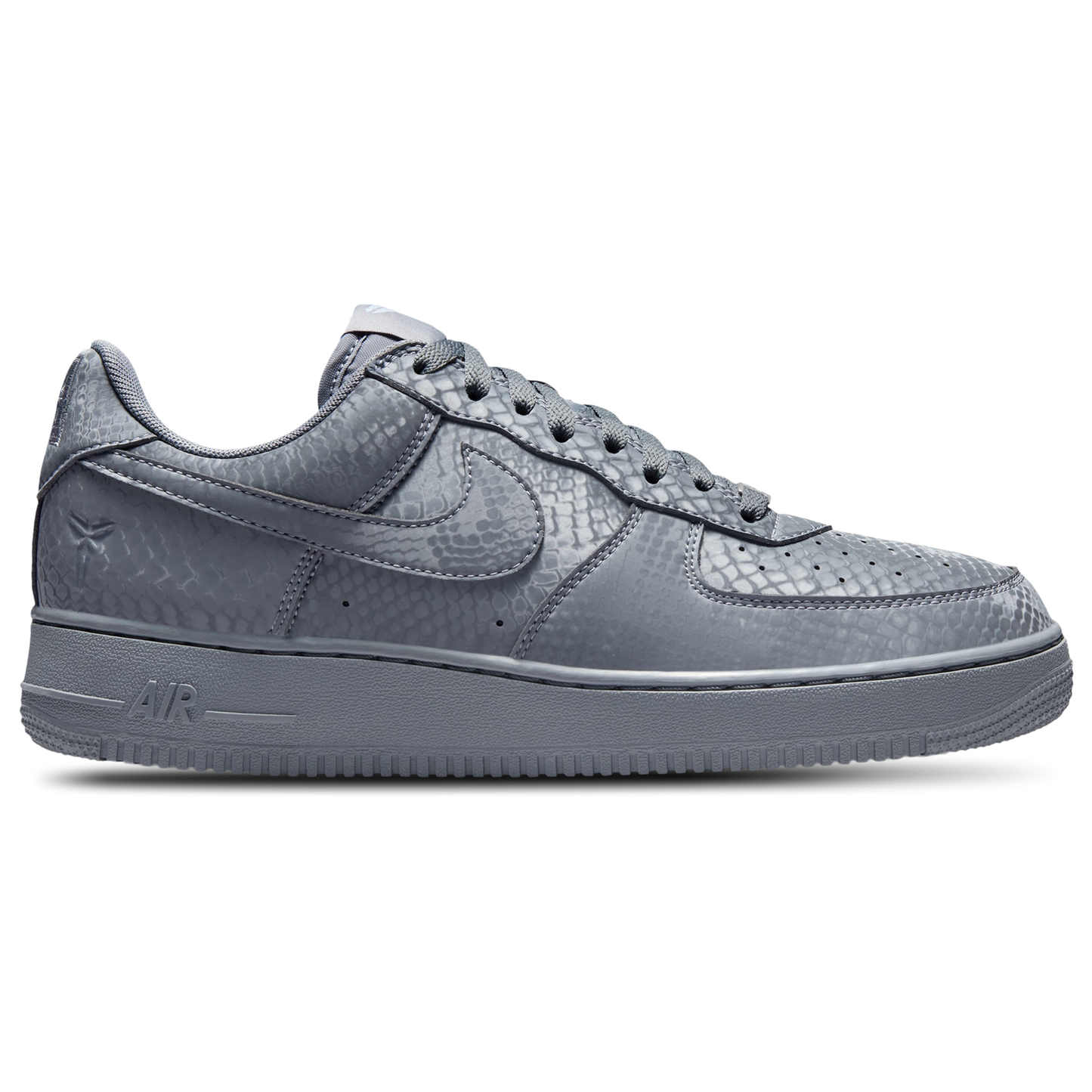 Nike Kobe Air Force 1 Low - Men's - Wolf Grey/Grey