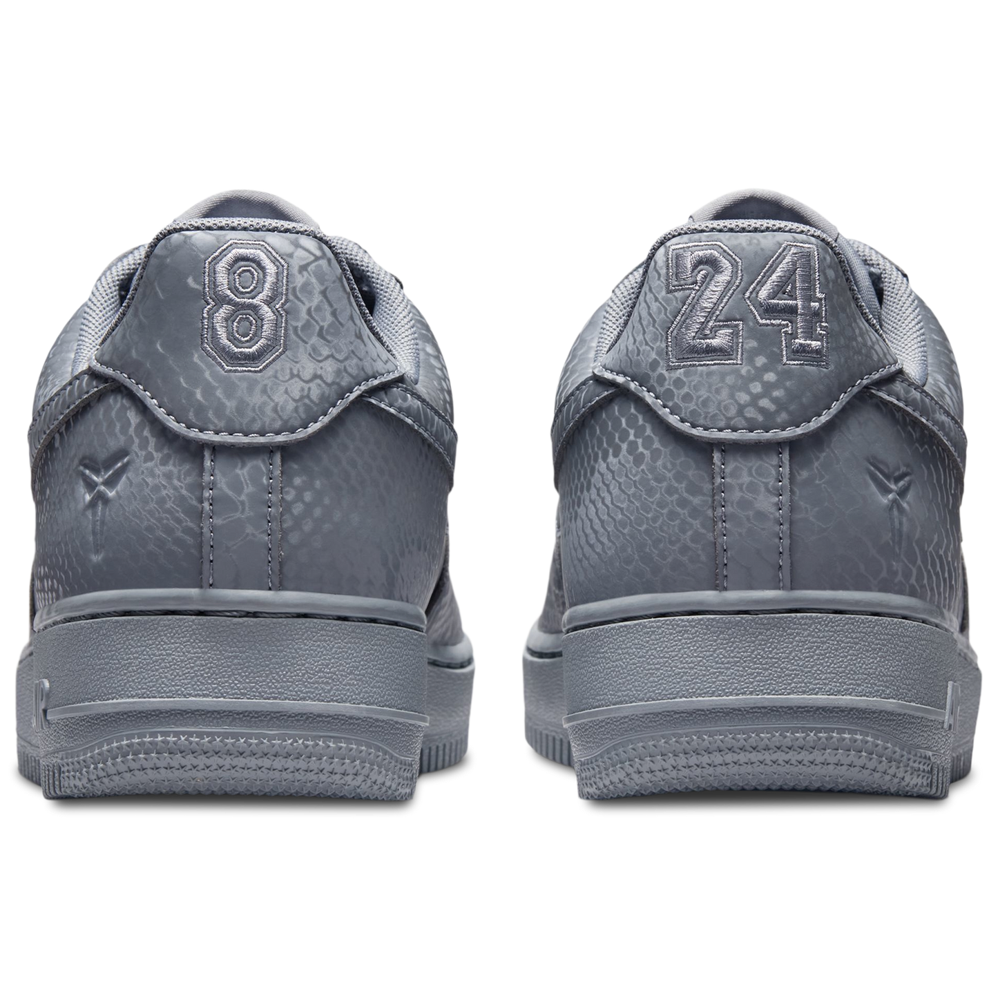 Nike Kobe Air Force 1 Low - Men's - Wolf Grey/Grey
