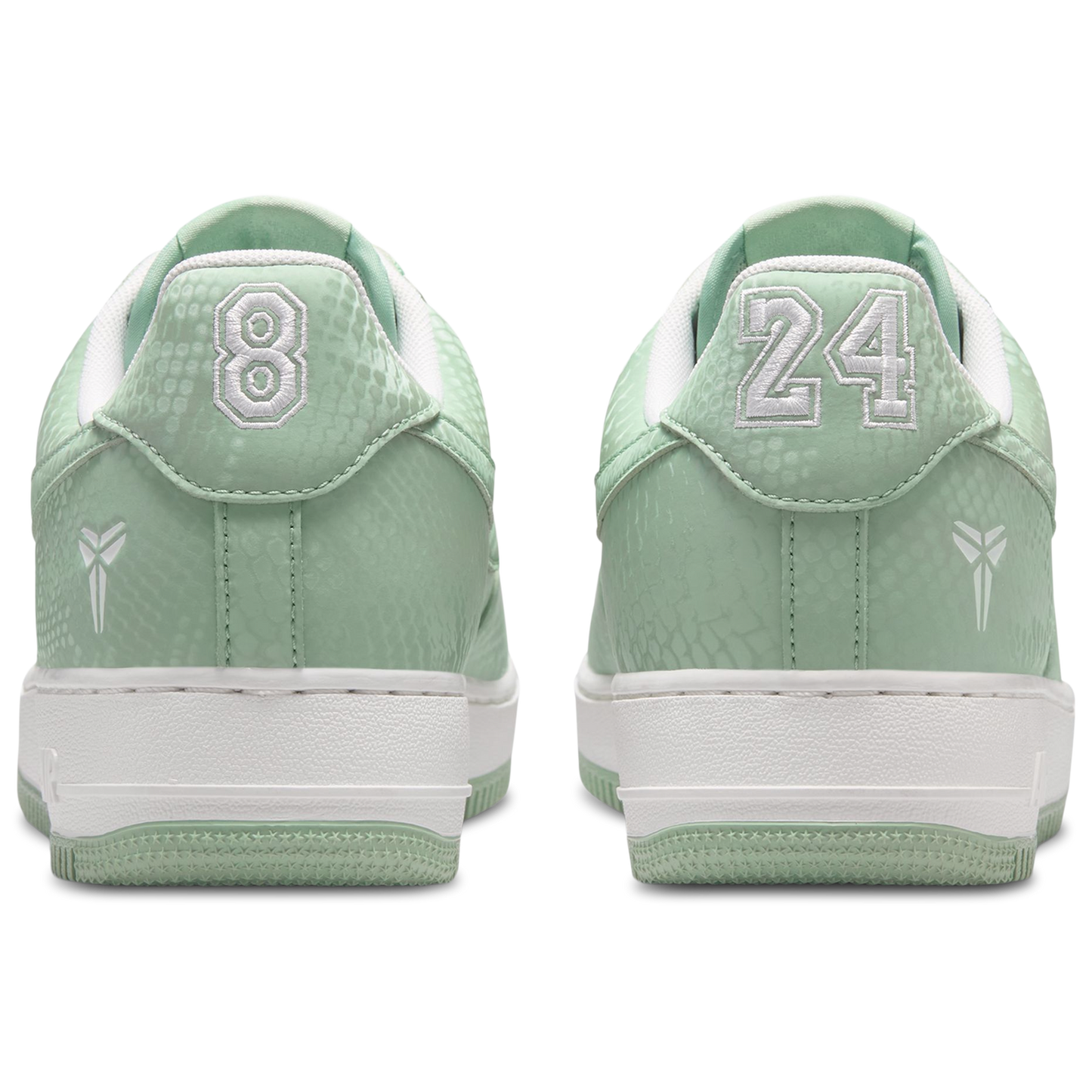 Nike Kobe Air Force 1 Low - Men's - Summit White/Teal