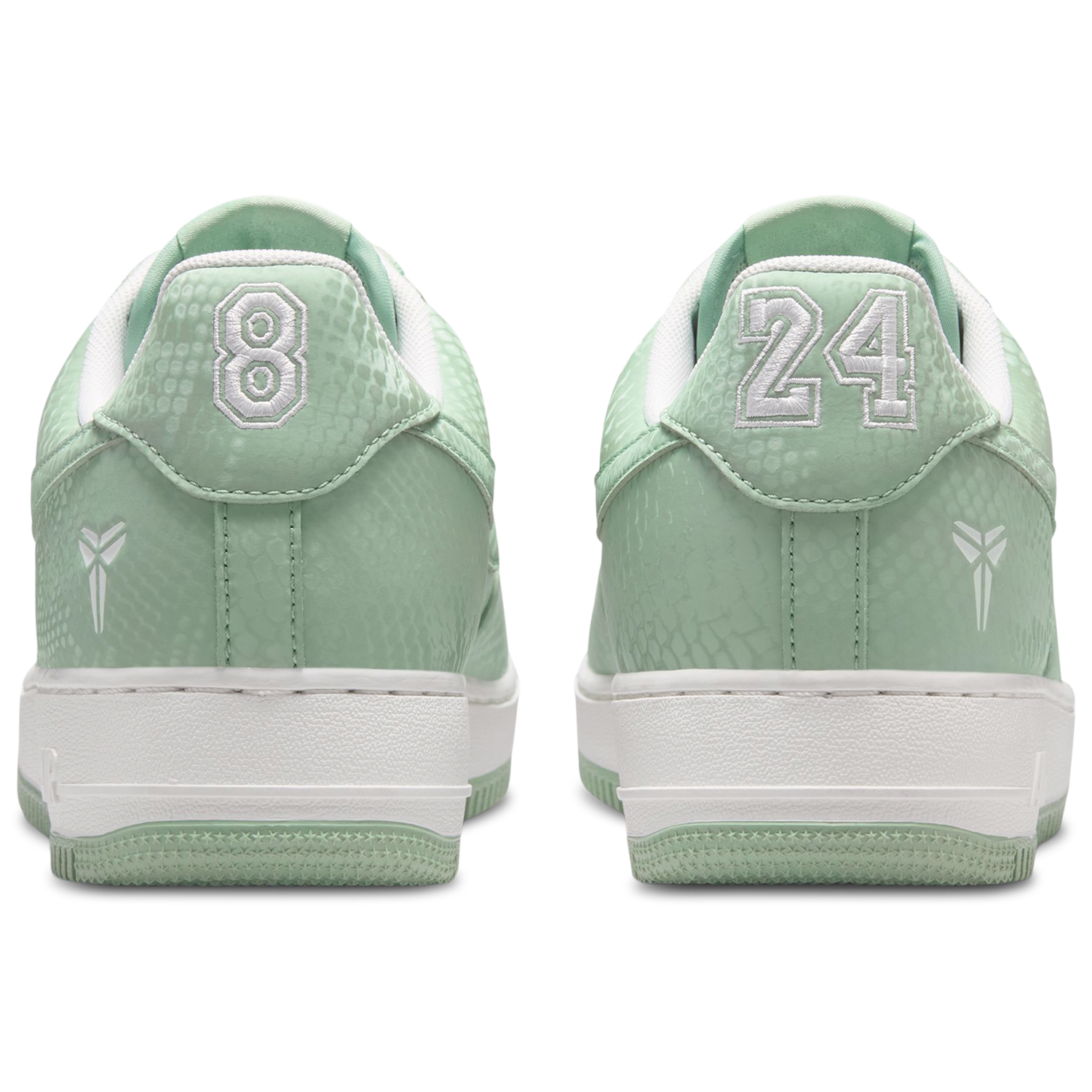 Nike Kobe Air Force 1 Low - Men's - Summit White/Teal