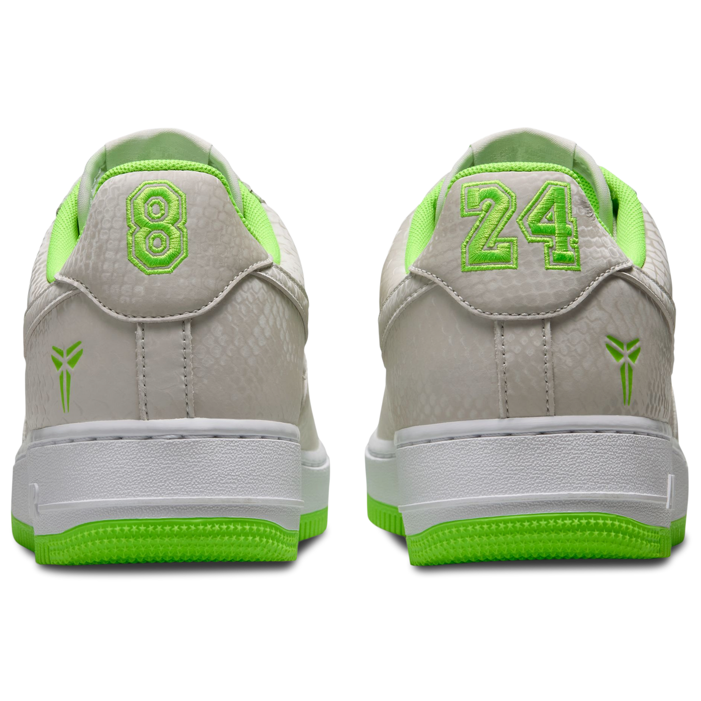 Nike Kobe Air Force 1 Low - Men's - Vast Grey/Green