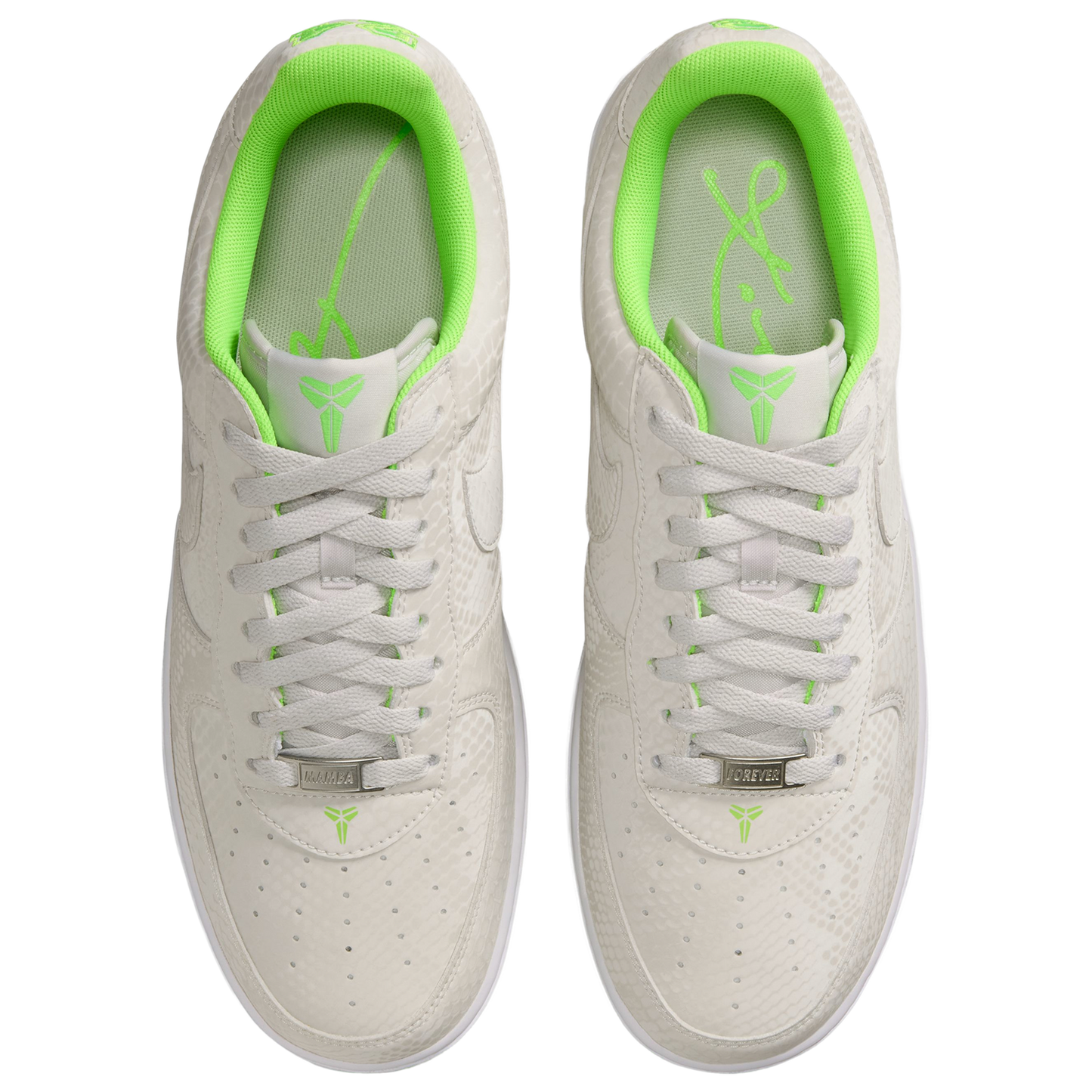 Nike Kobe Air Force 1 Low - Men's - Vast Grey/Green