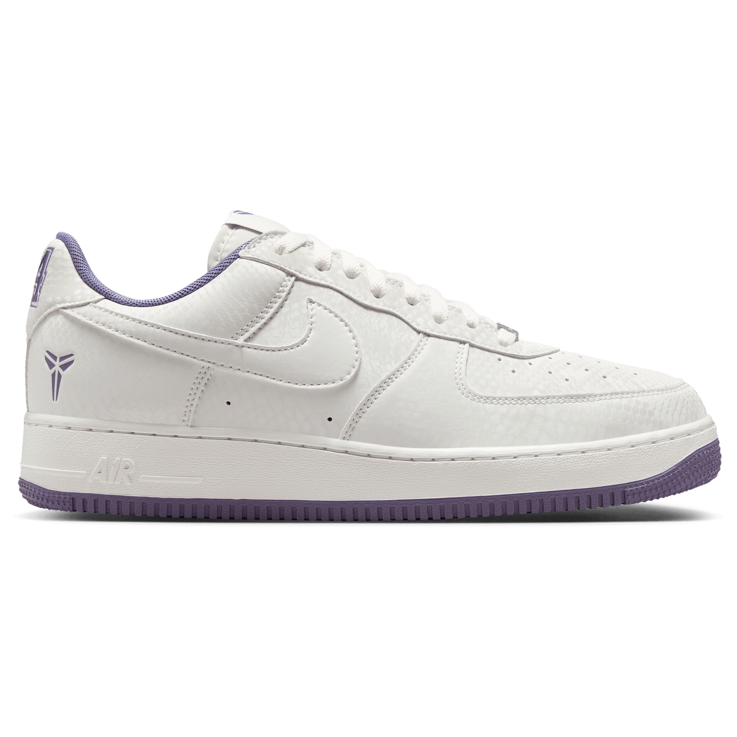 Nike Kobe Air Force 1 Low - Men's - Purple/Summit White