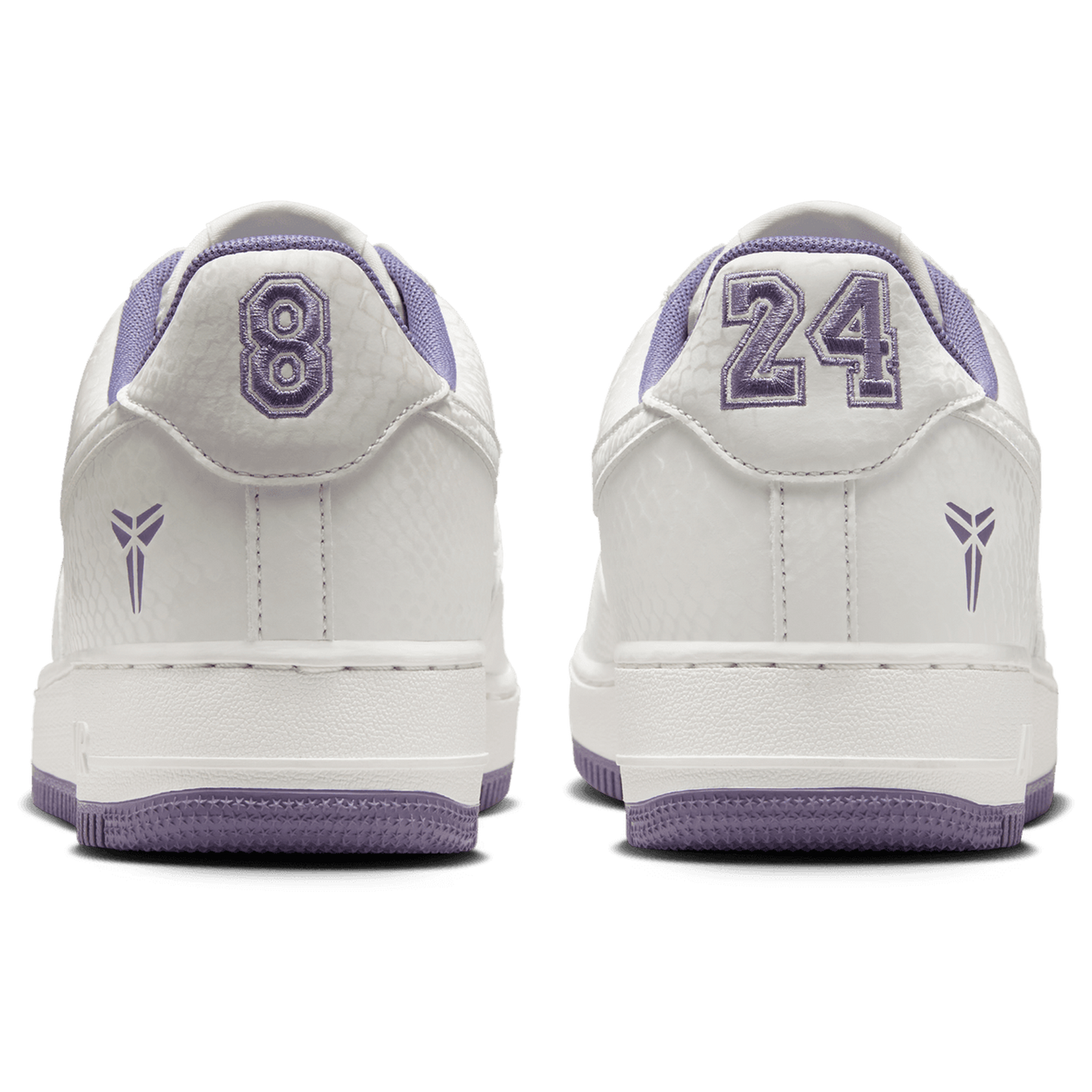 Nike Kobe Air Force 1 Low - Men's - Purple/Summit White