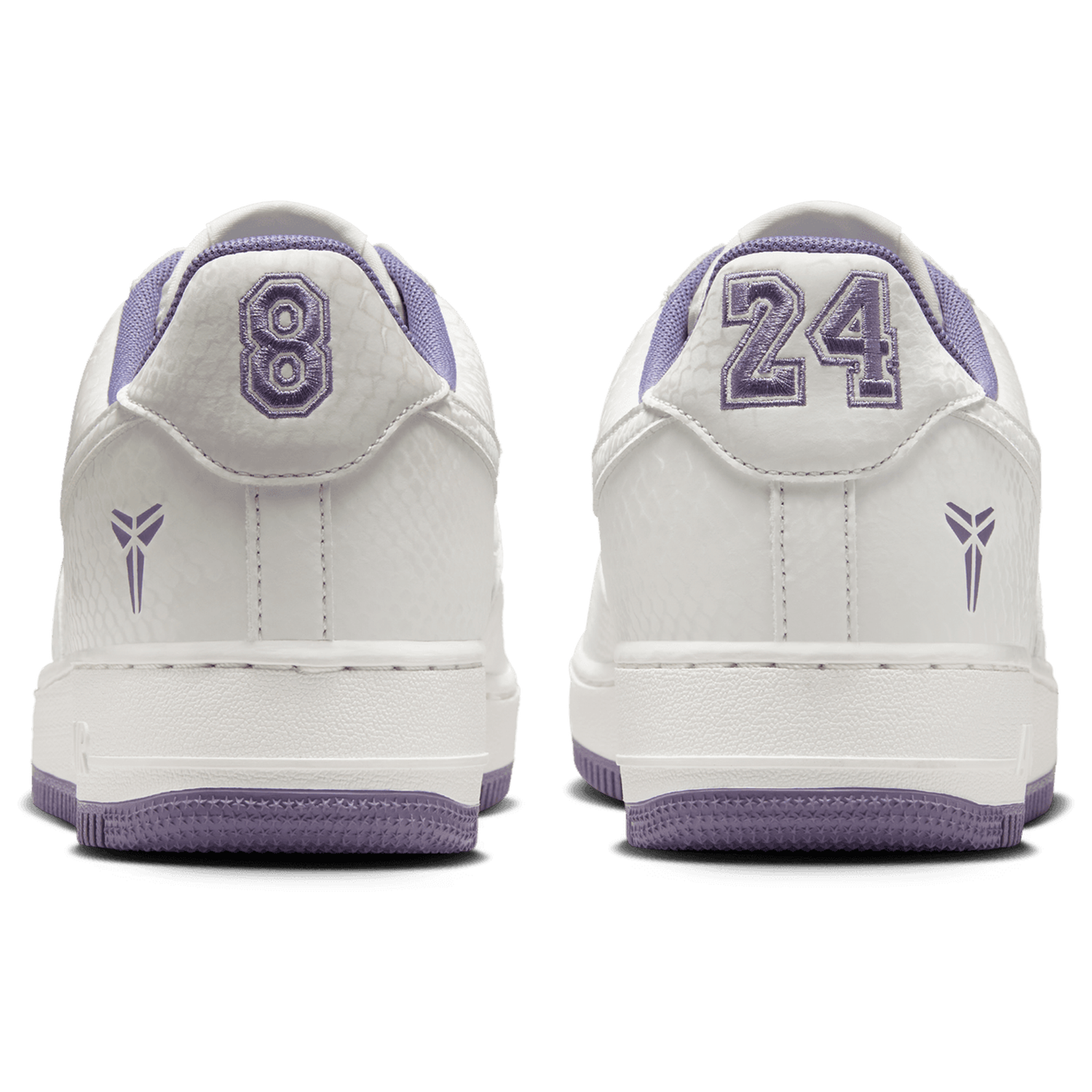 Nike Kobe Air Force 1 Low - Men's - Purple/Summit White