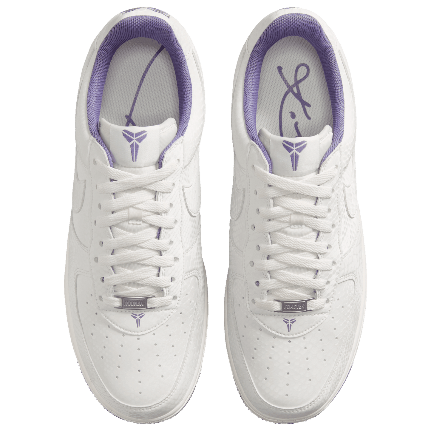 Nike Kobe Air Force 1 Low - Men's - Purple/Summit White