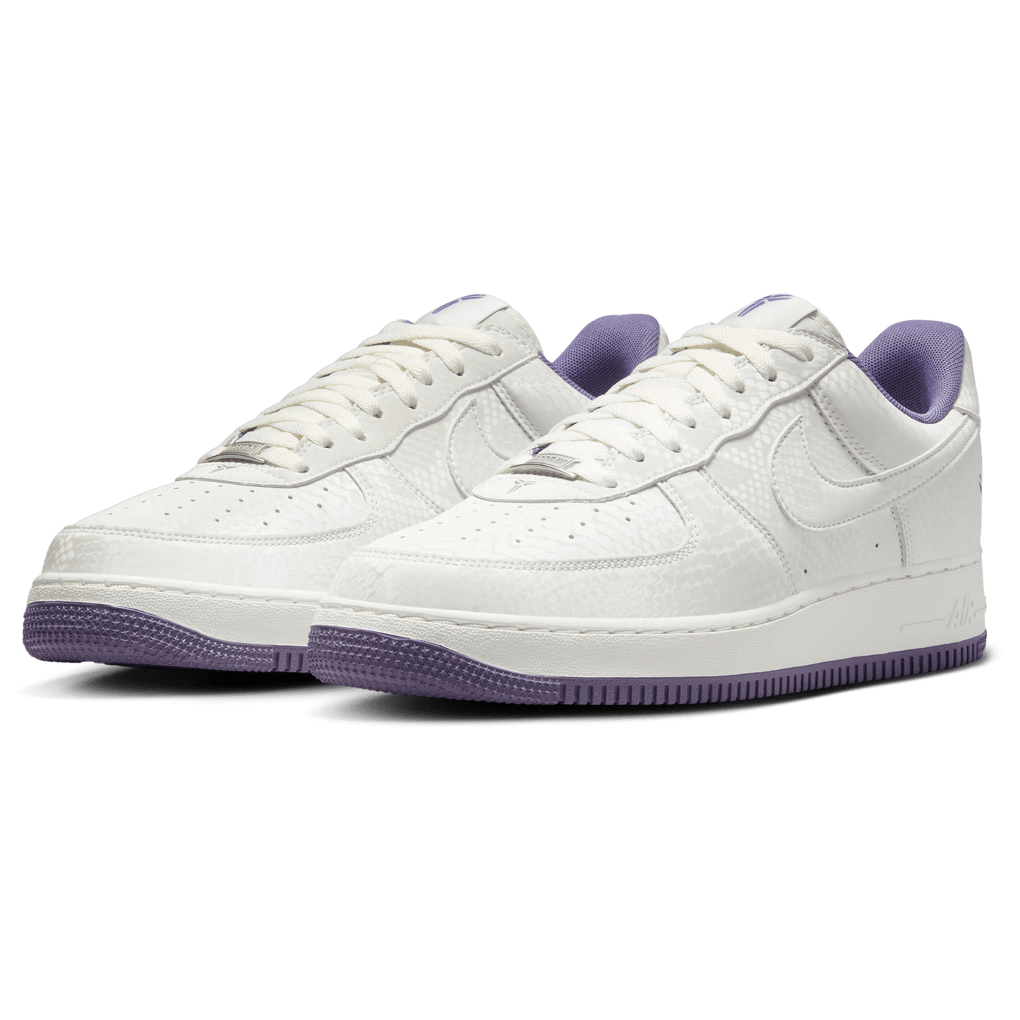 Nike Kobe Air Force 1 Low - Men's - Purple/Summit White