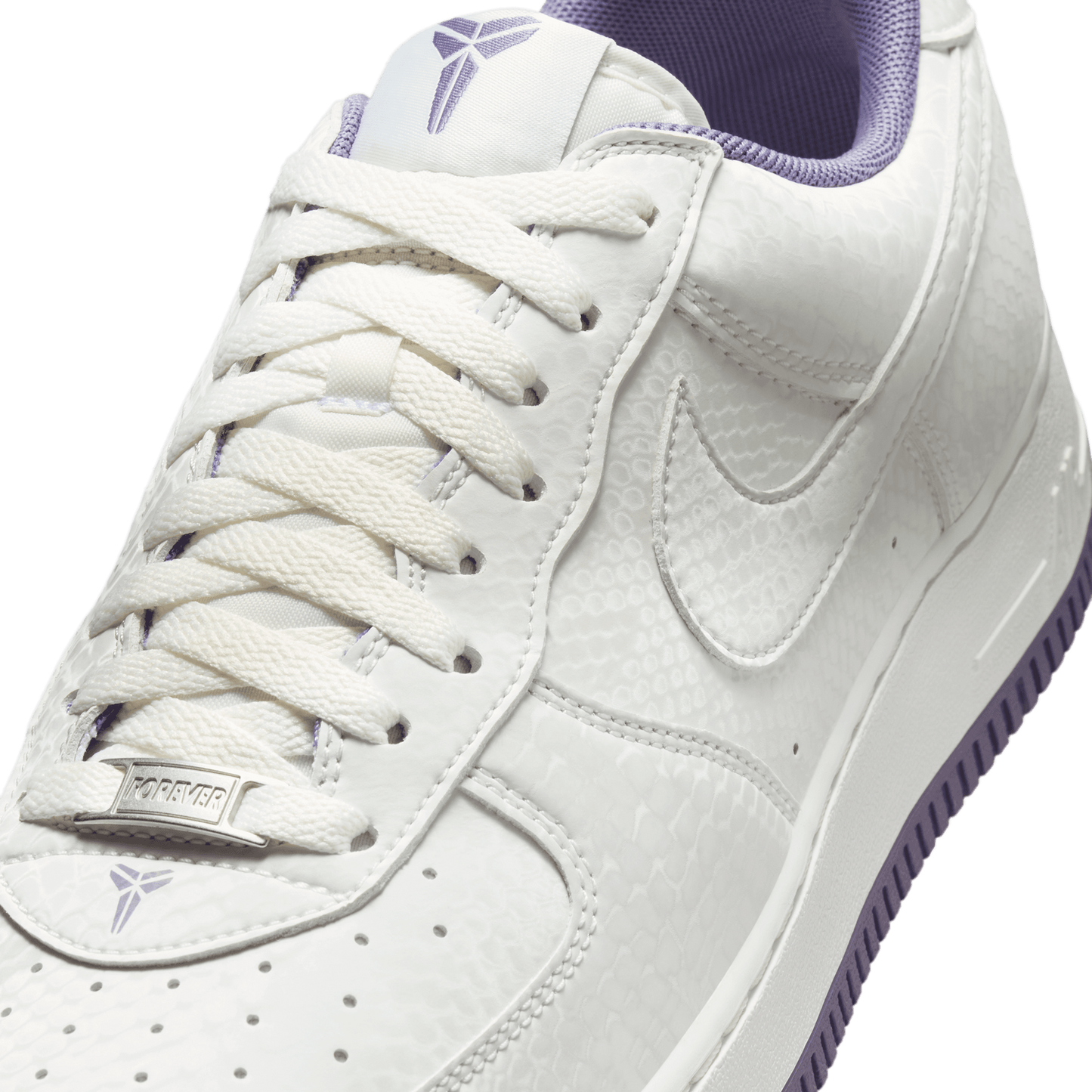 Nike Kobe Air Force 1 Low - Men's - Purple/Summit White