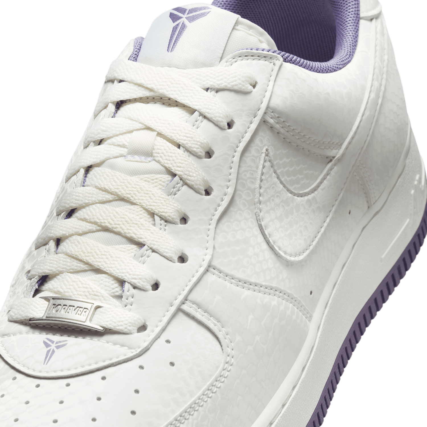 Nike Kobe Air Force 1 Low - Men's - Purple/Summit White