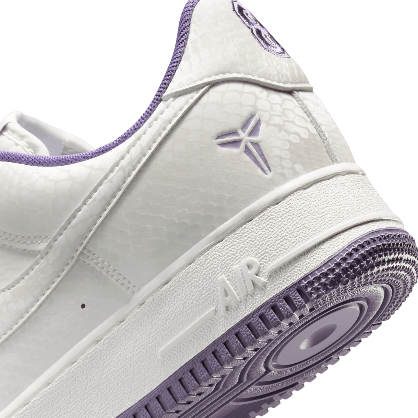 Nike Kobe Air Force 1 Low - Men's - Purple/Summit White