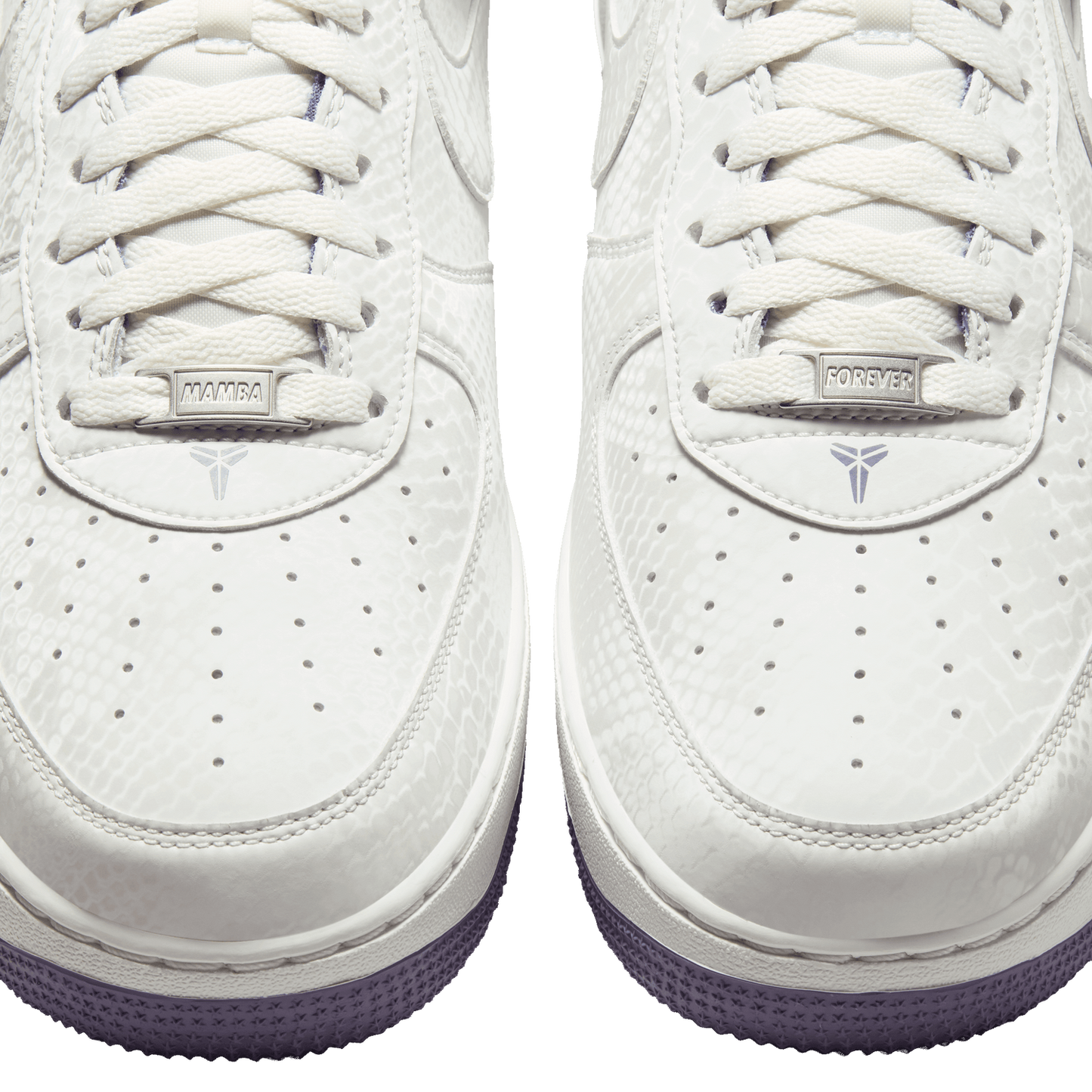 Nike Kobe Air Force 1 Low - Men's - Purple/Summit White