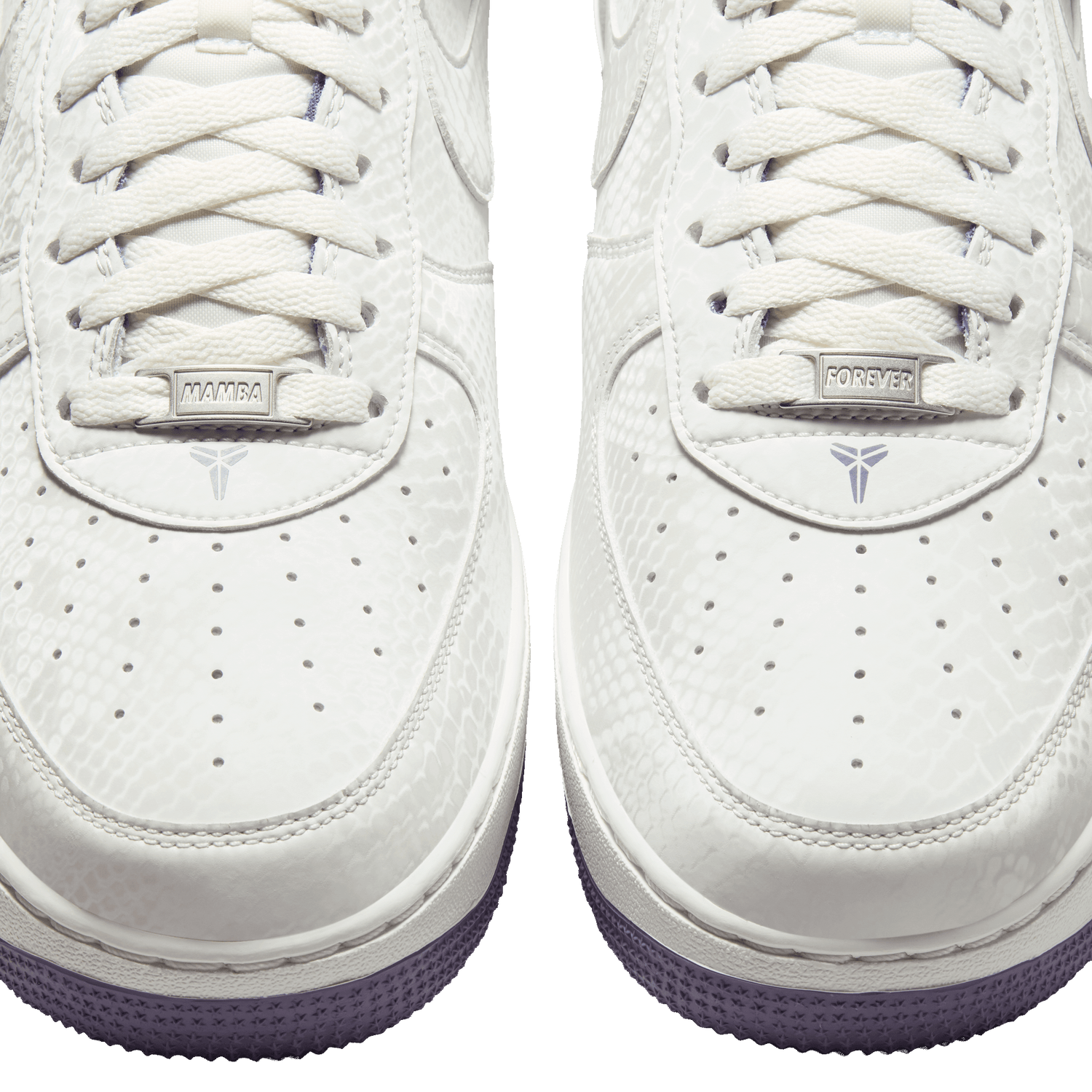 Nike Kobe Air Force 1 Low - Men's - Purple/Summit White