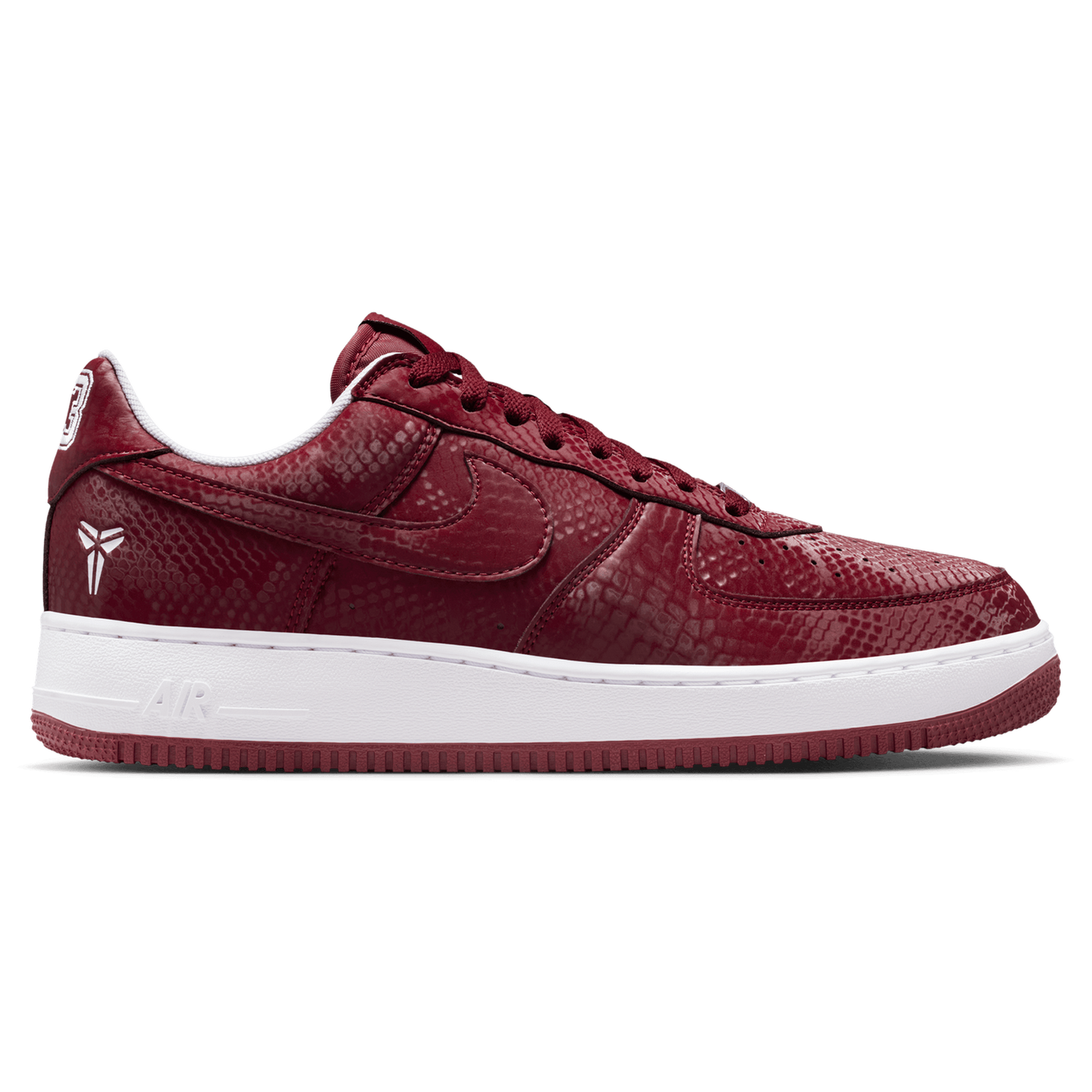 Nike Kobe Air Force 1 Low - Men's - White/Team Red