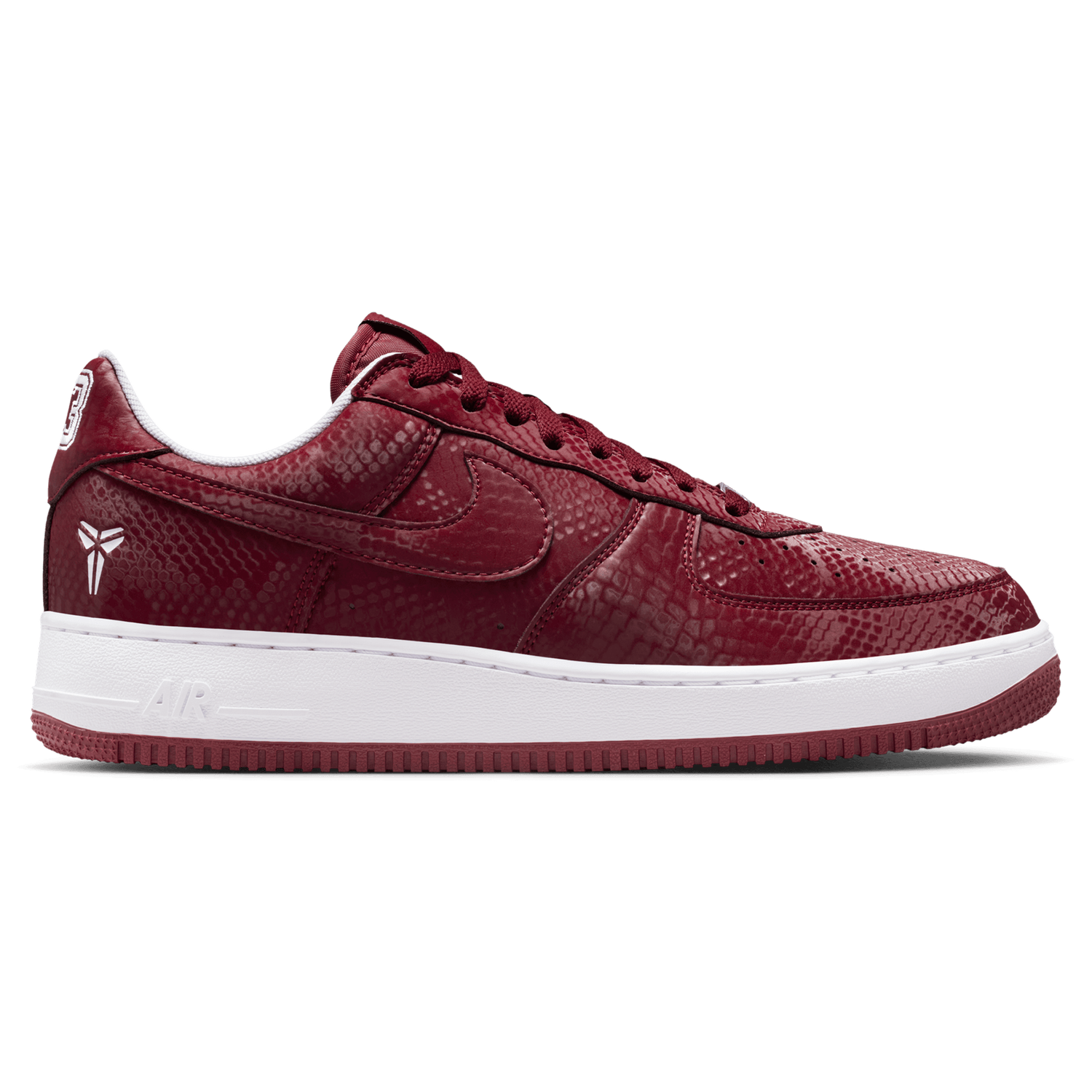 Nike Kobe Air Force 1 Low - Men's - White/Team Red