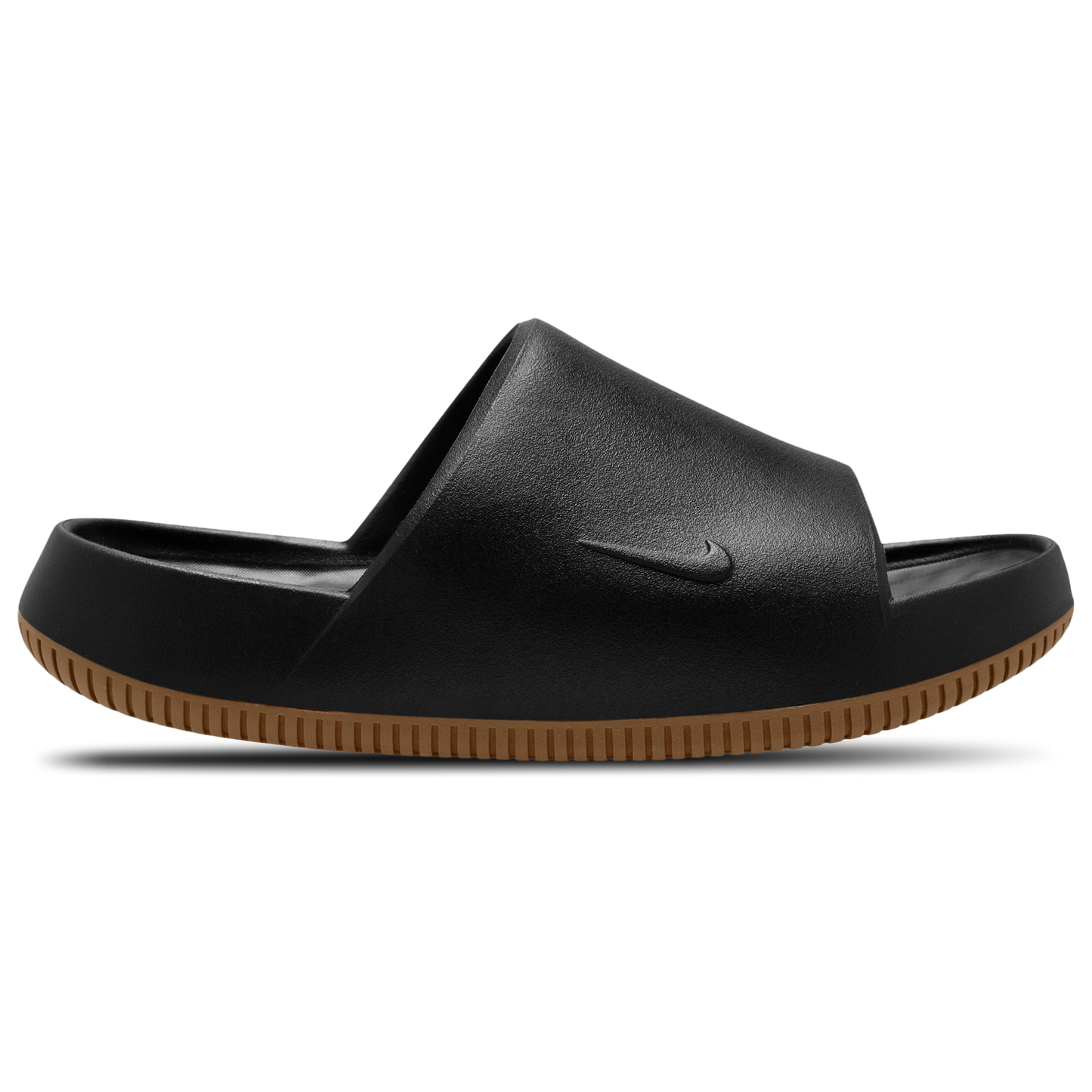 Nike Calm Slides 2.0 - Men's - Medium Gum Brown/Black/Black
