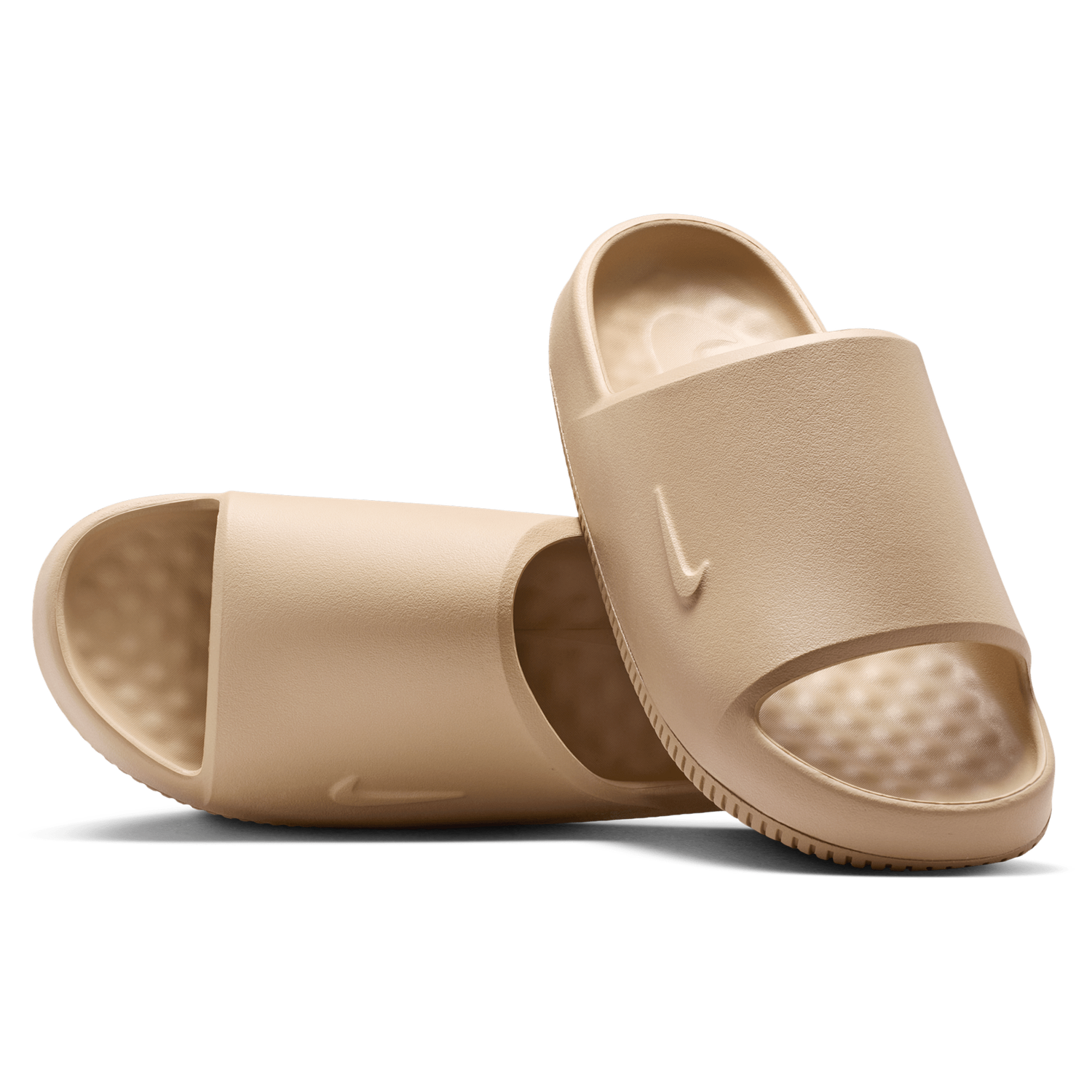 Nike Calm Slides 2.0 - Men's - Linen/Linen