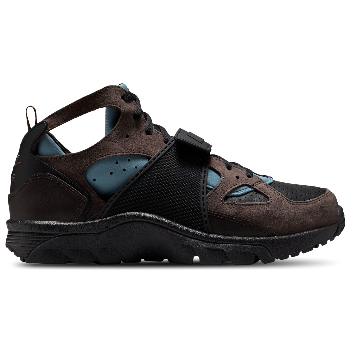 Nike Air Trainer Huarache - Men's - Black/Baroque Brown/Smokey Blue