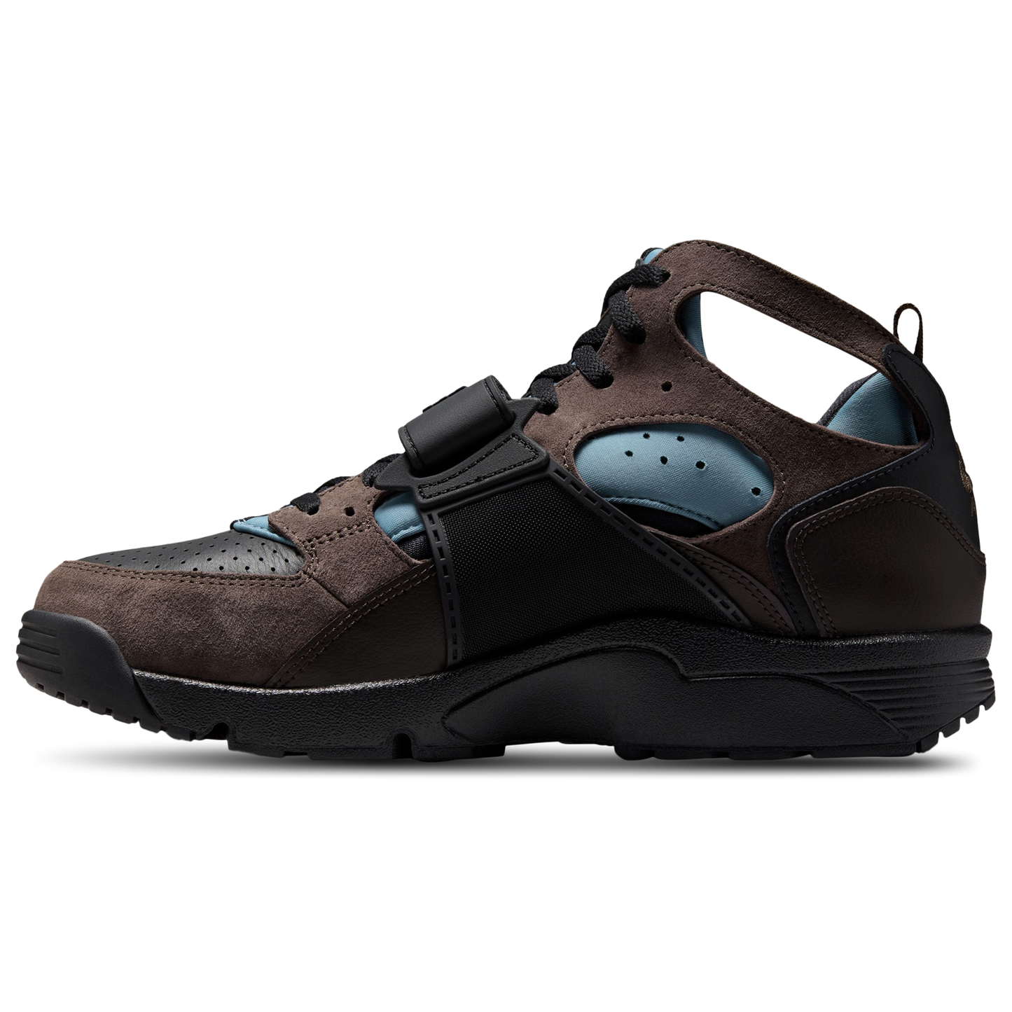 Nike Air Trainer Huarache - Men's - Black/Baroque Brown/Smokey Blue