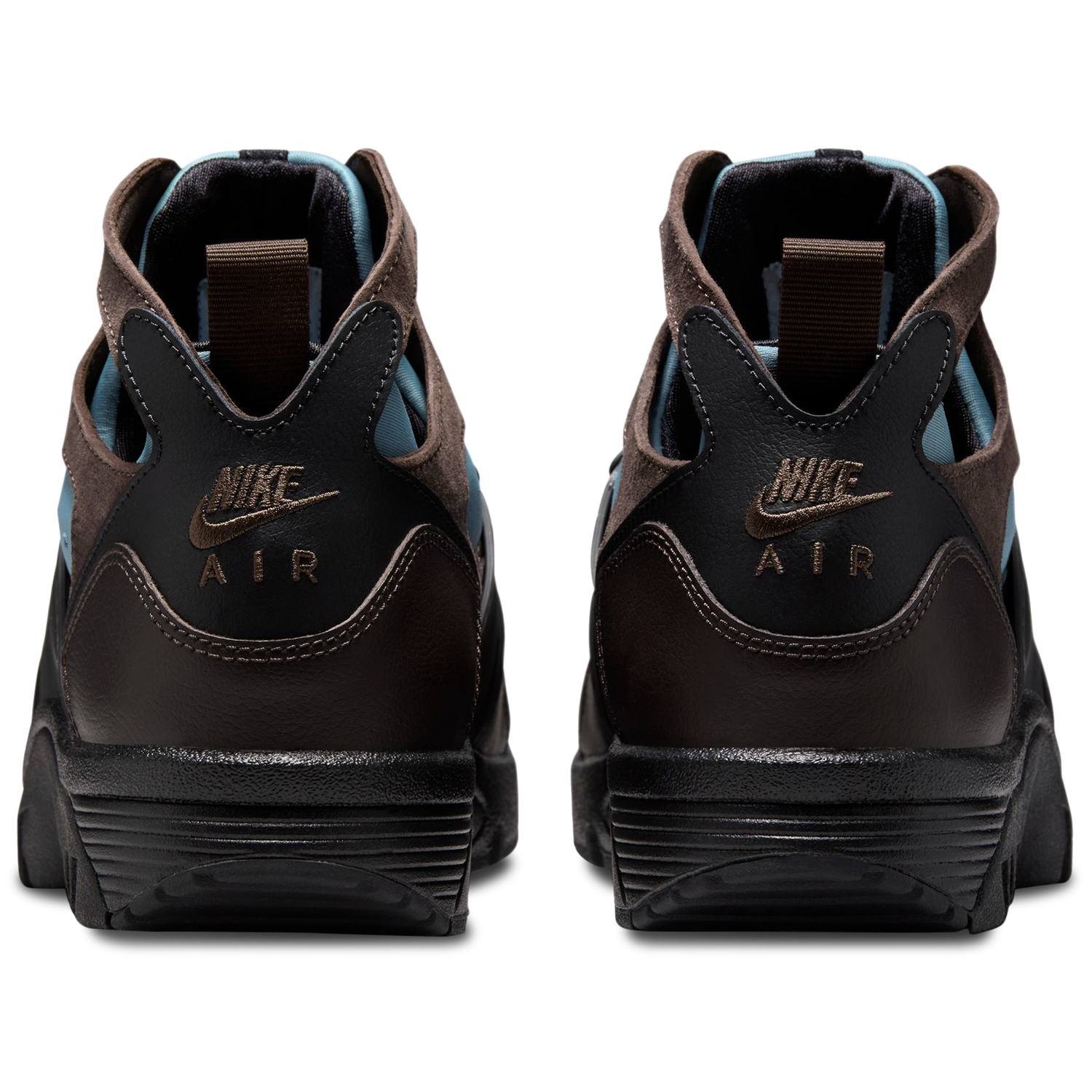 Nike Air Trainer Huarache - Men's - Black/Baroque Brown/Smokey Blue