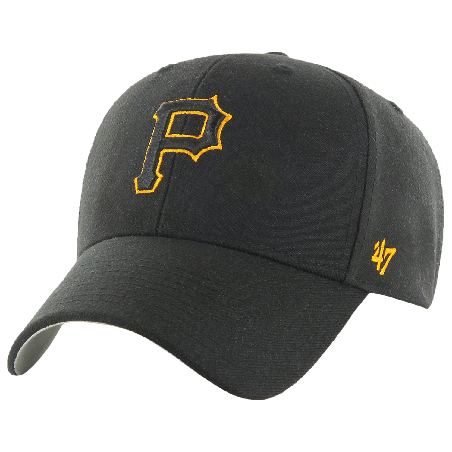 47 Brand Pirates MVP Cap - Men's - White/Black