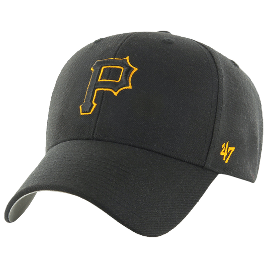 47 Brand Pirates MVP Cap - Men's - White/Black